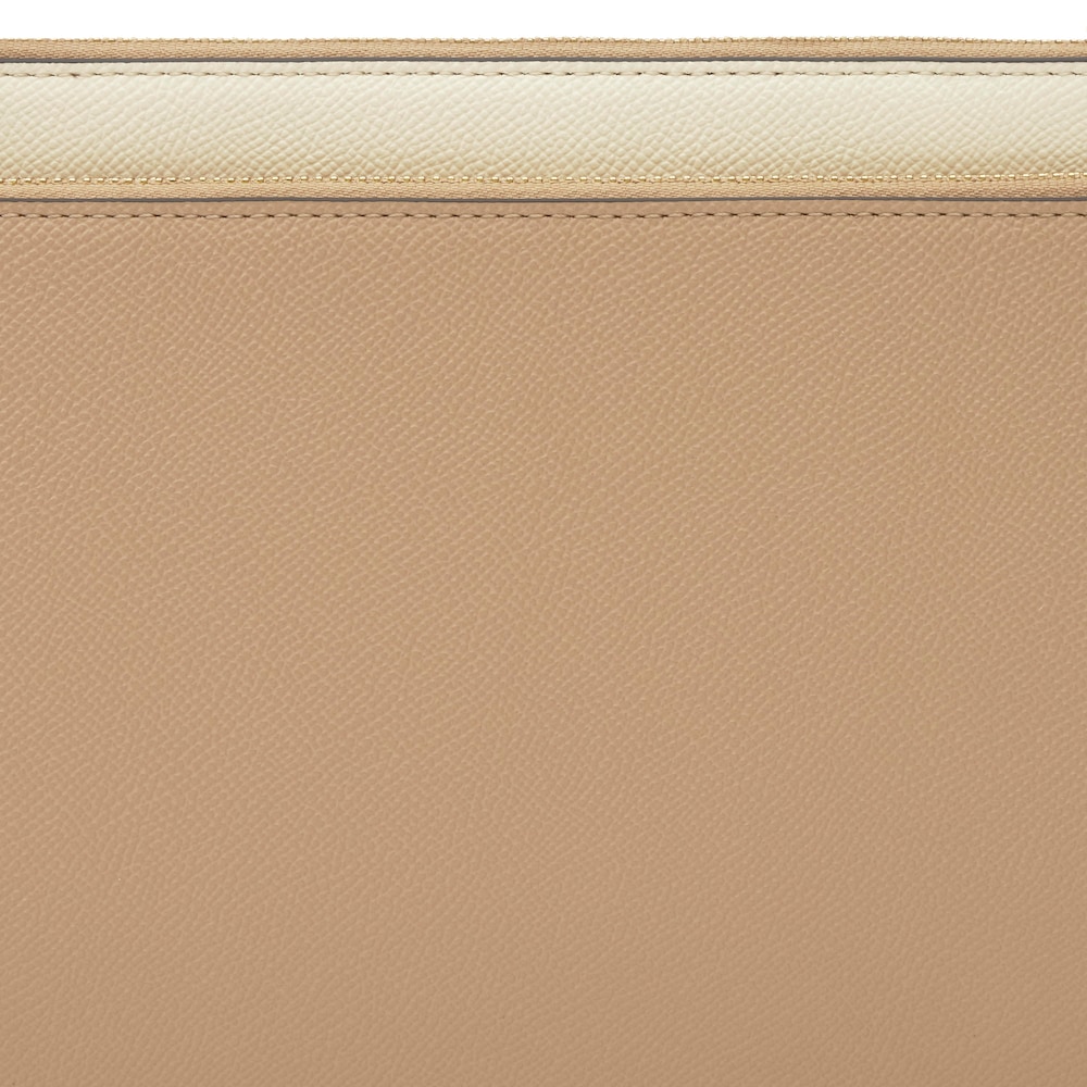 Psan&iacute;čko v&nbsp;b&eacute;žov&eacute; a p&iacute;skově b&eacute;žov&eacute; barvě TOUS Audree Saffiano