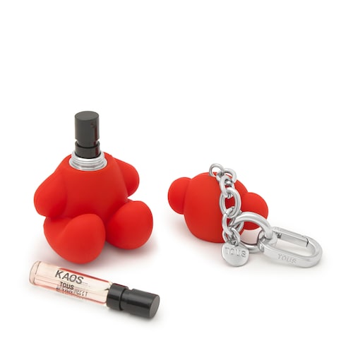 Llavero Parfum Cover rojo Bold Bear