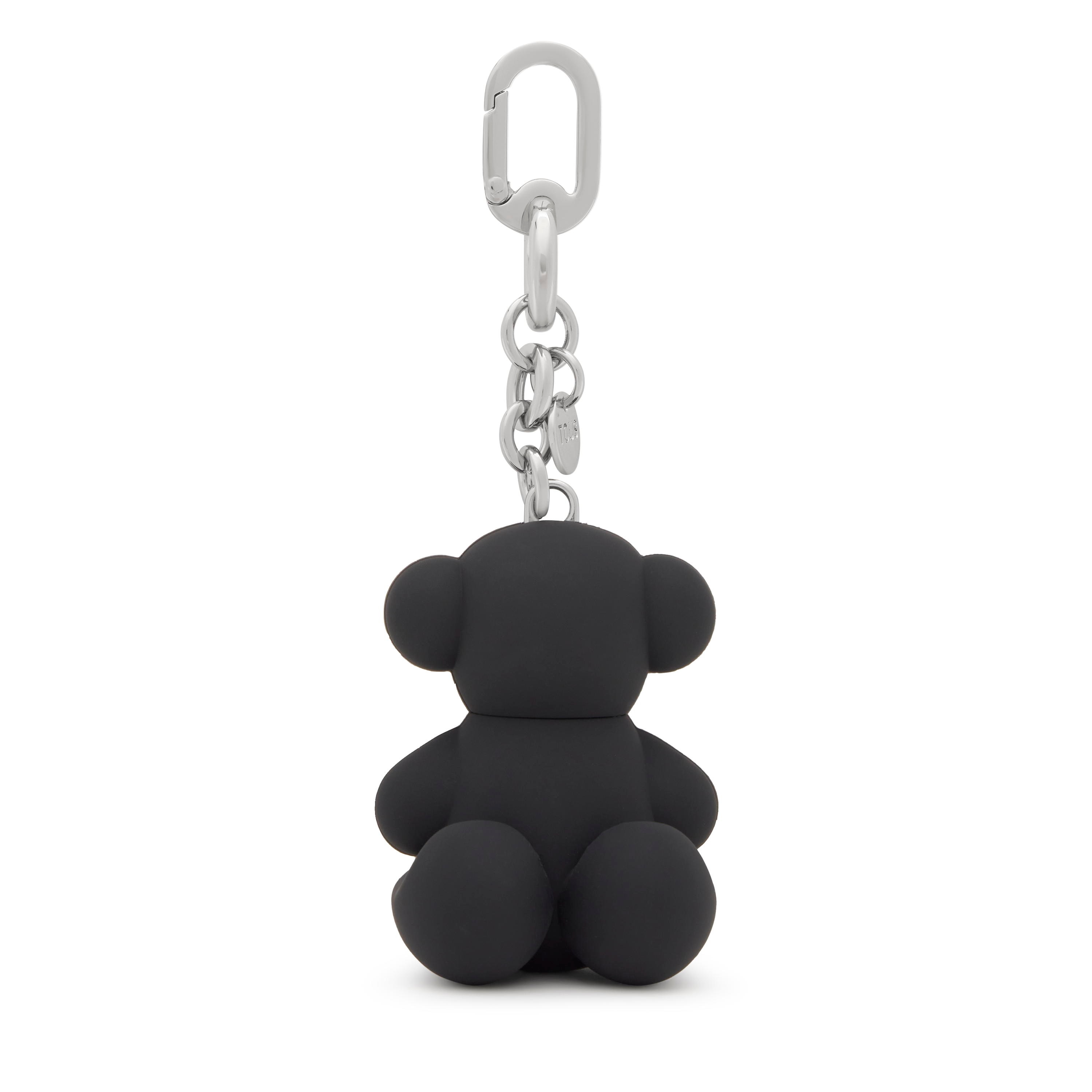 TOUS 750小さく珍しいテディベアチャーム サファイヤ Black Key ring-Perfume cover Bold Bear | TOUS