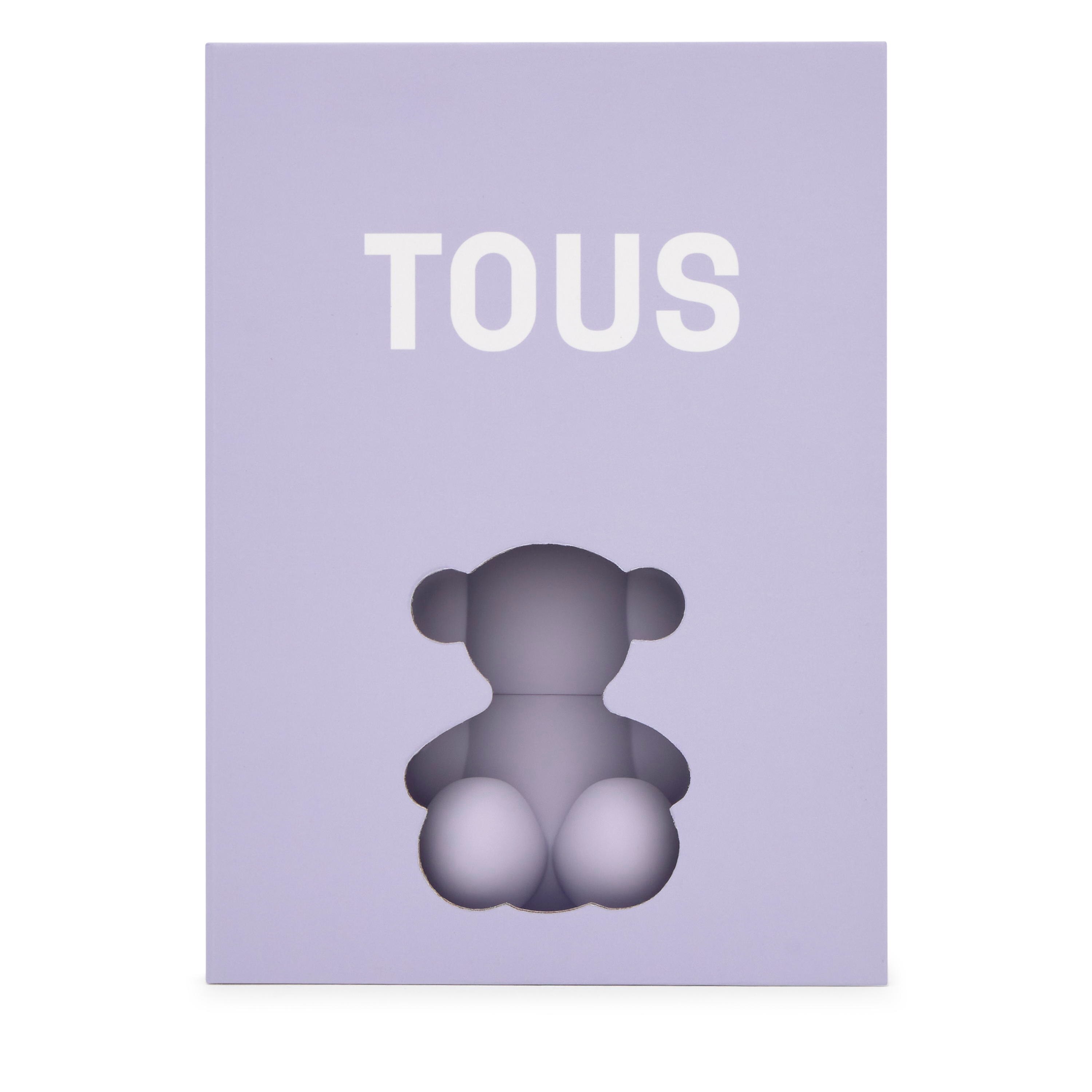 Mauve Key ring-Perfume cover Bold Bear
