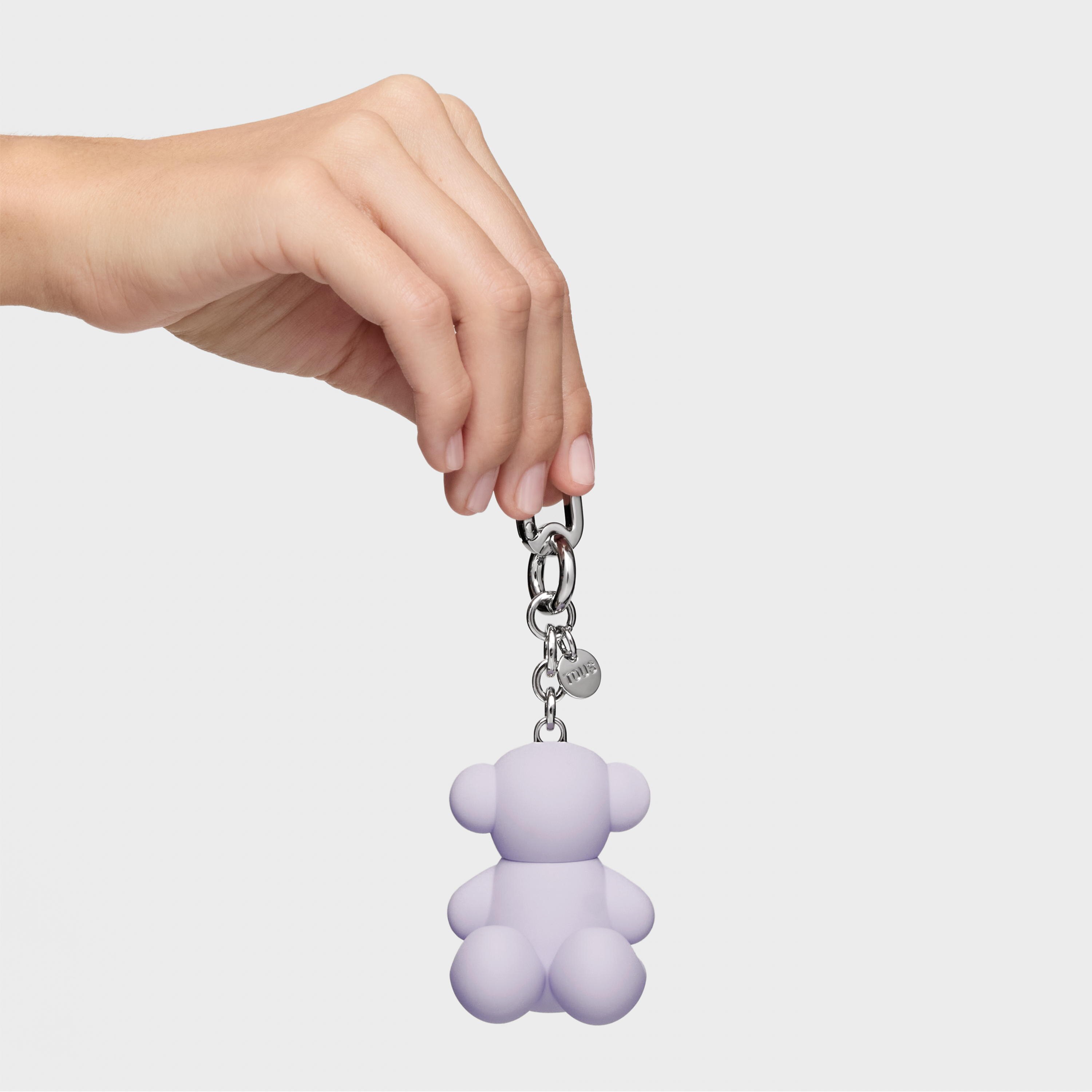 Mauve Key ring-Perfume cover Bold Bear
