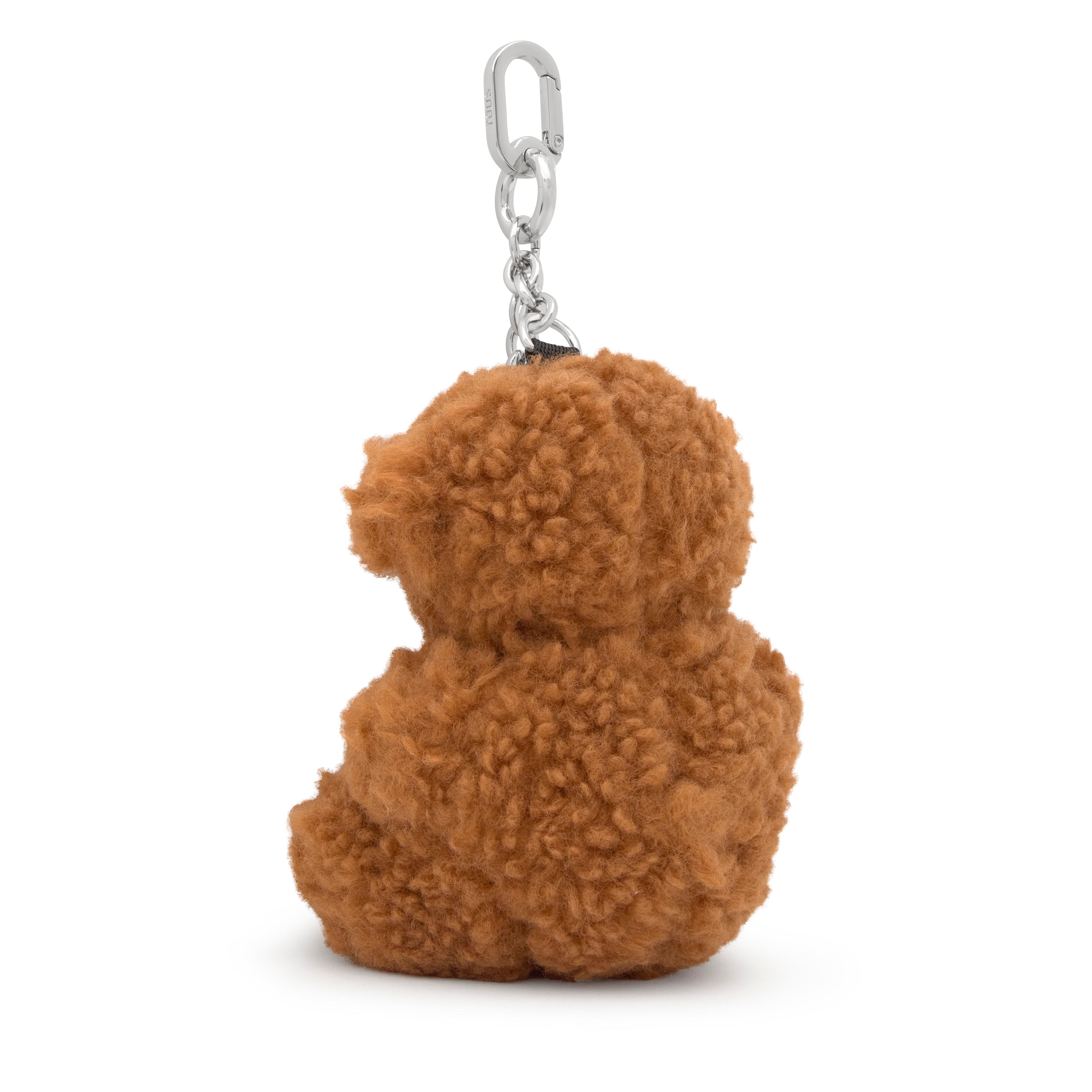 キャメルカラーのキーホルダー Bold Bear Fleece | TOUS