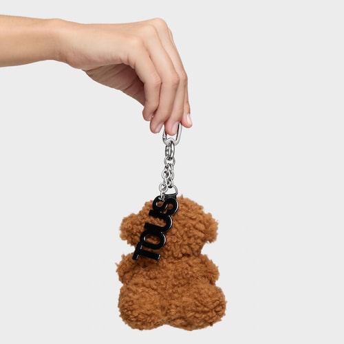 Llavero color camel Bold Bear Fleece