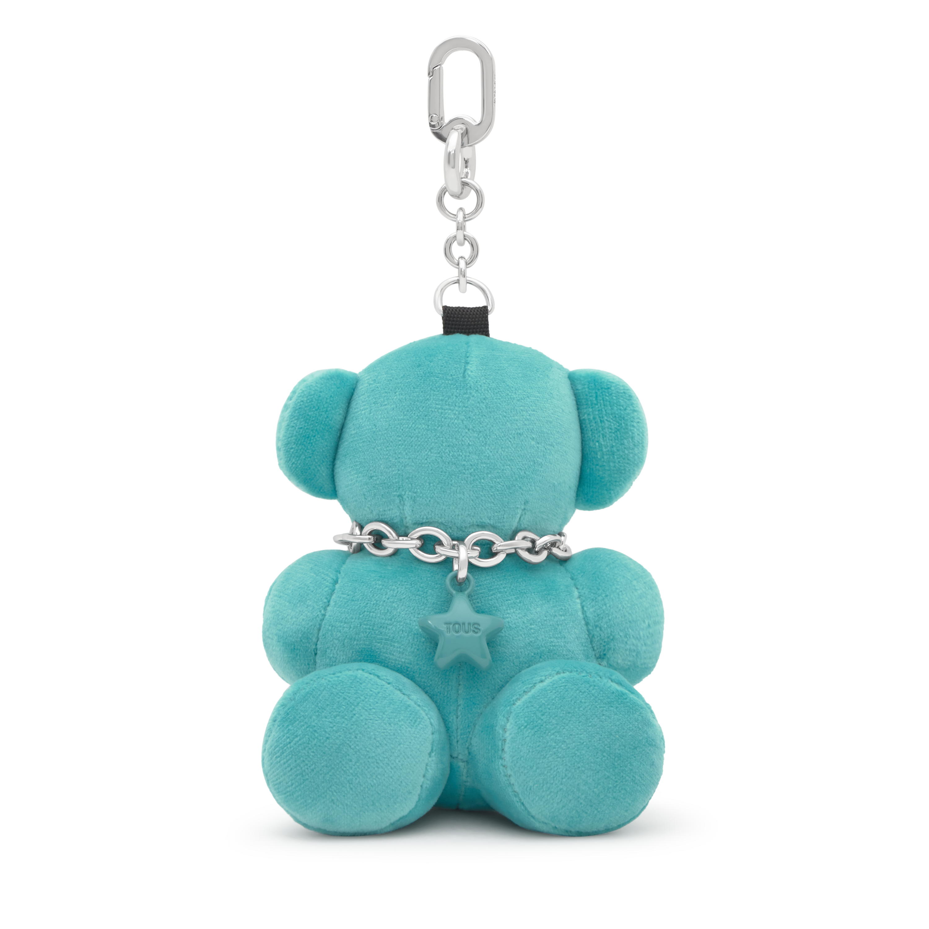 Turquoise Key ring Bold Bear Velvet | TOUS