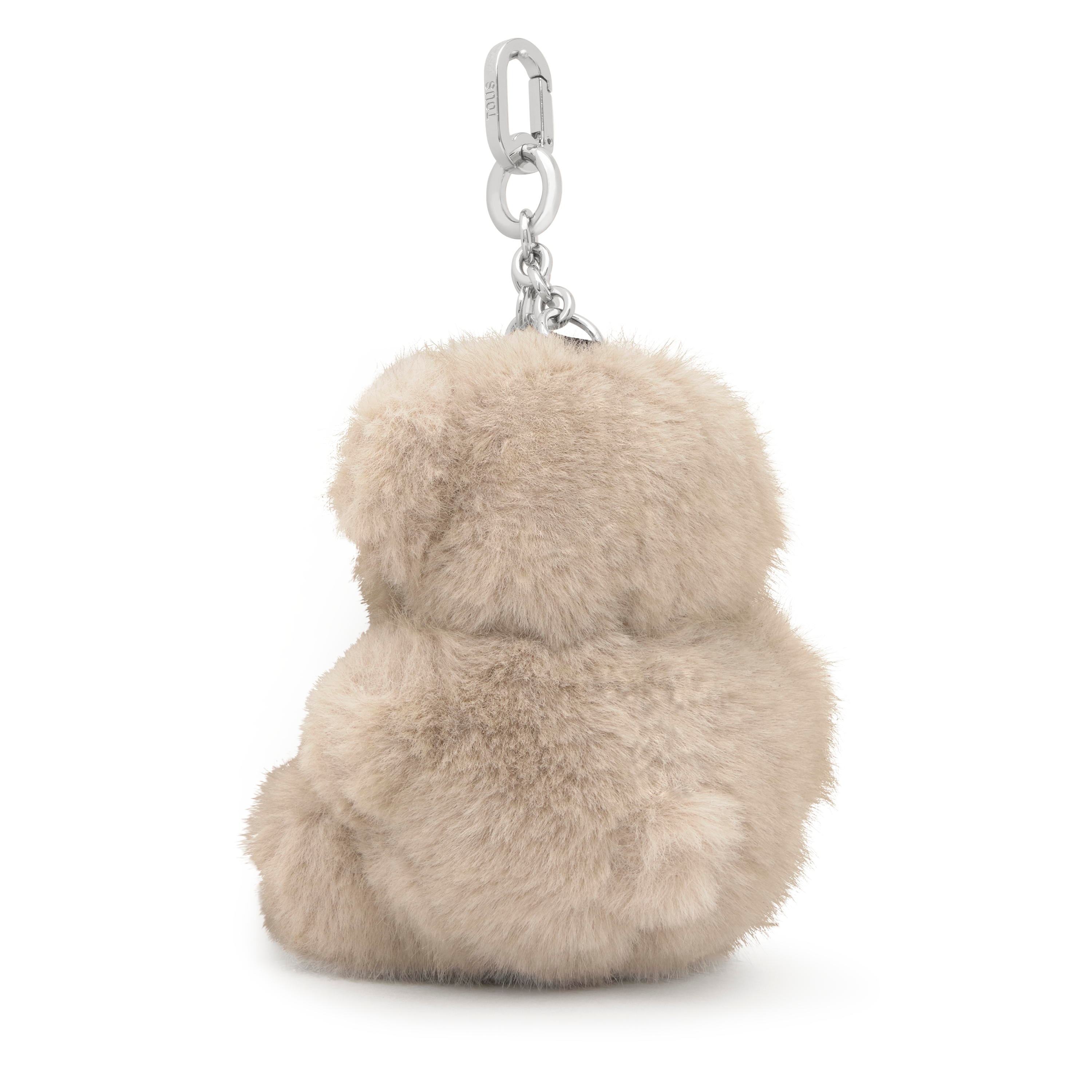 Taupe Key ring Bold Bear Wild