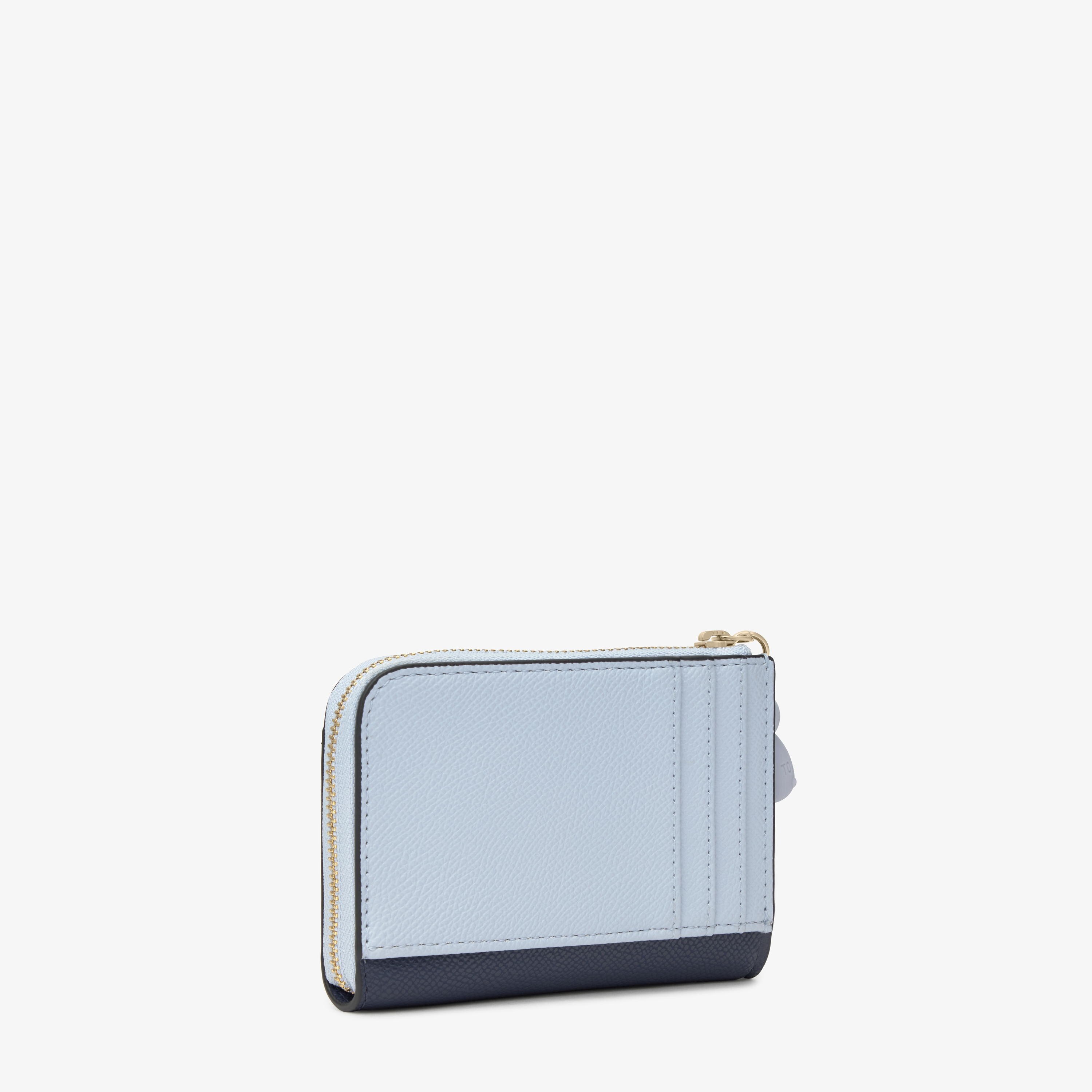 Large navy blue Change purse TOUS Audree Saffiano