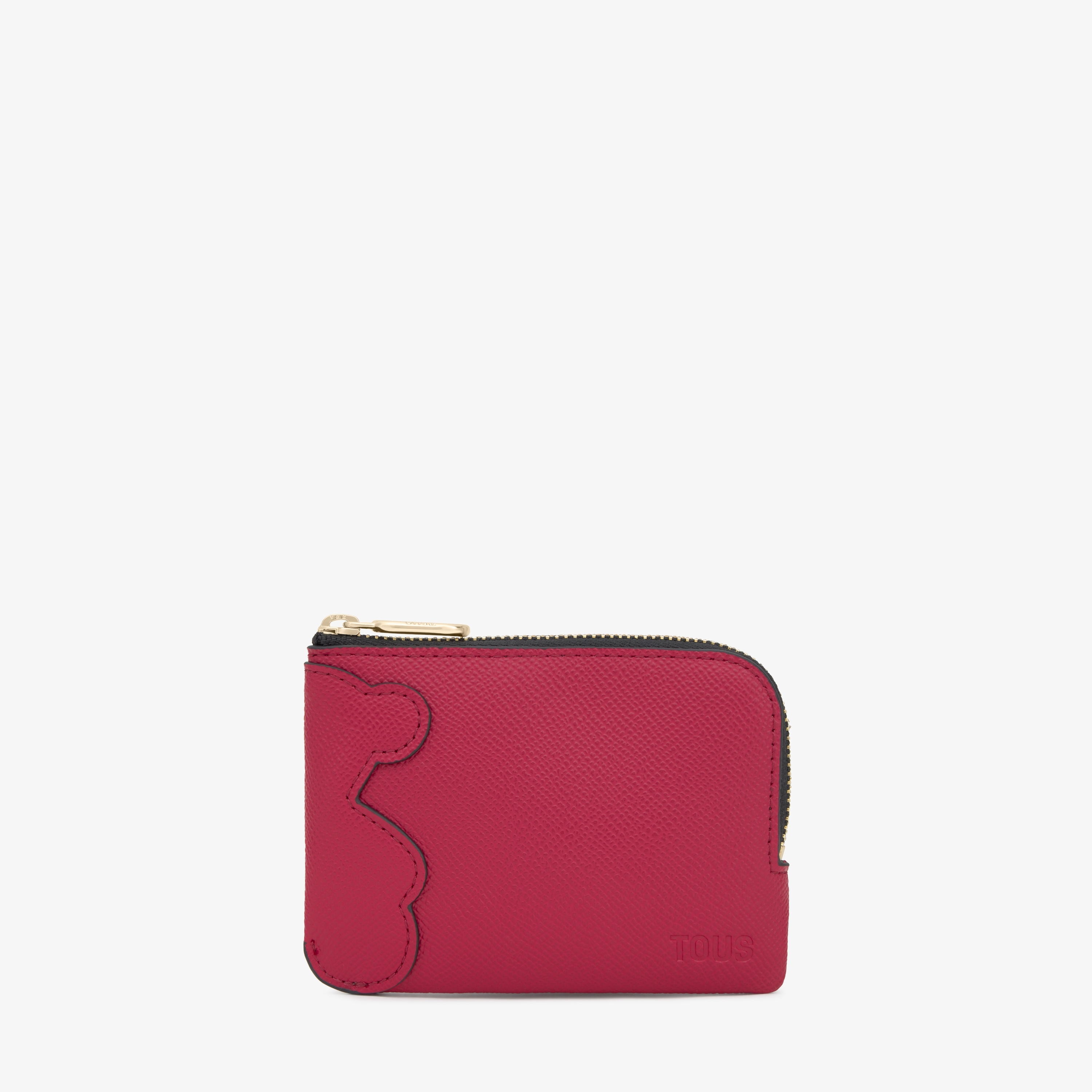 Fuchsia-colored Change purse TOUS Bear | TOUS