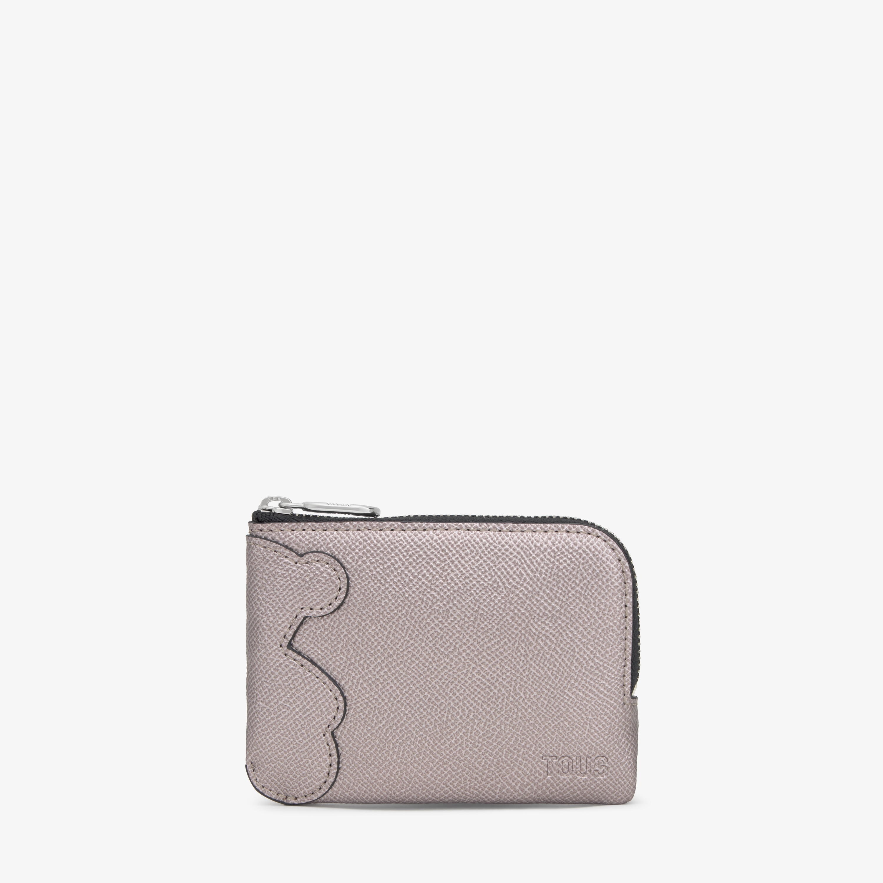 Silver-colored Change purse TOUS Bear 