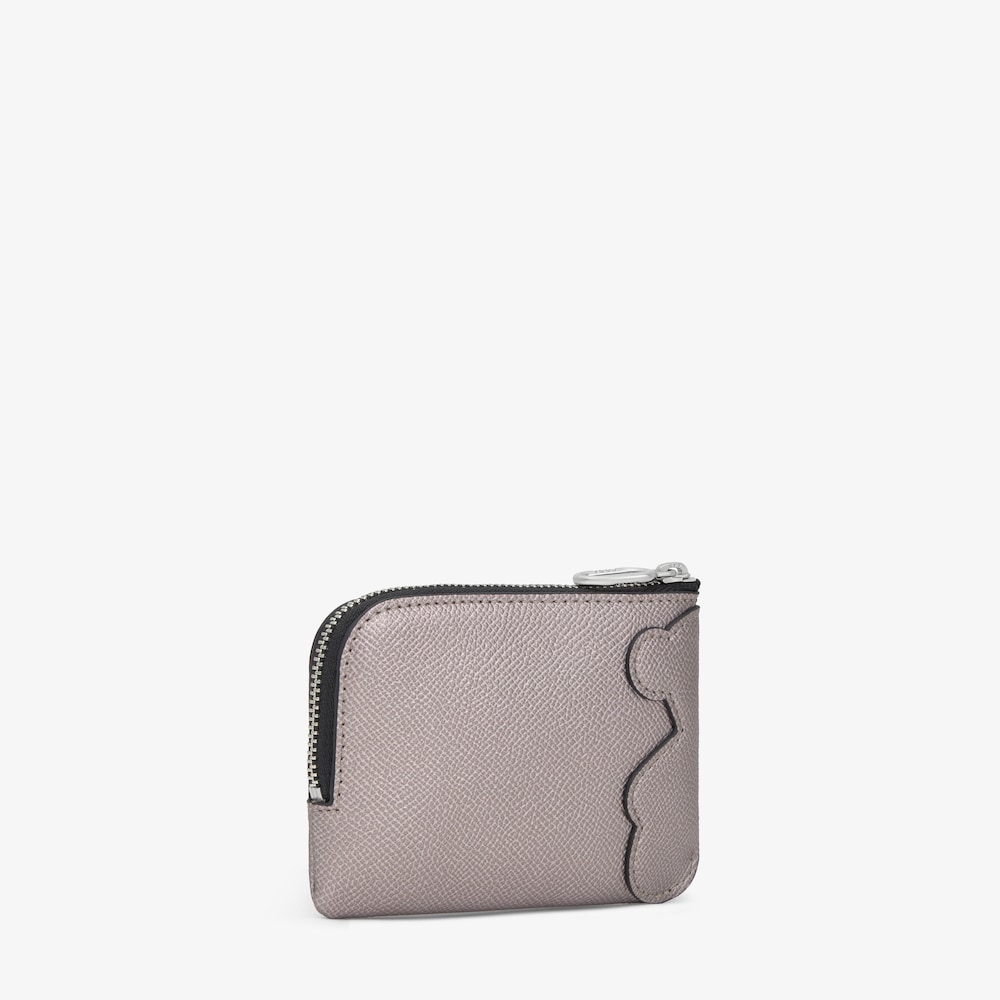 Monedero plateado TOUS Bear 