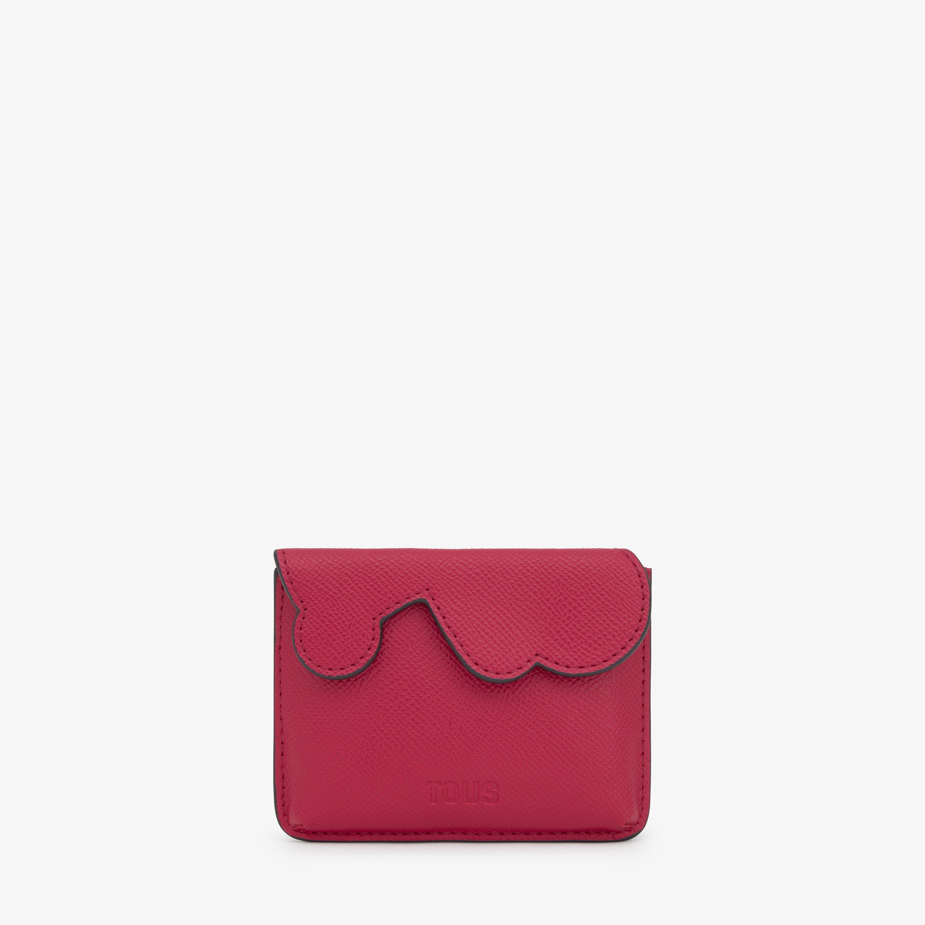 Fuchsia-colored Change purse-Cardholder TOUS Bear