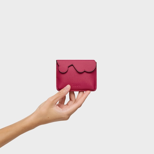 Monedero tarjetero fucsia TOUS Bear