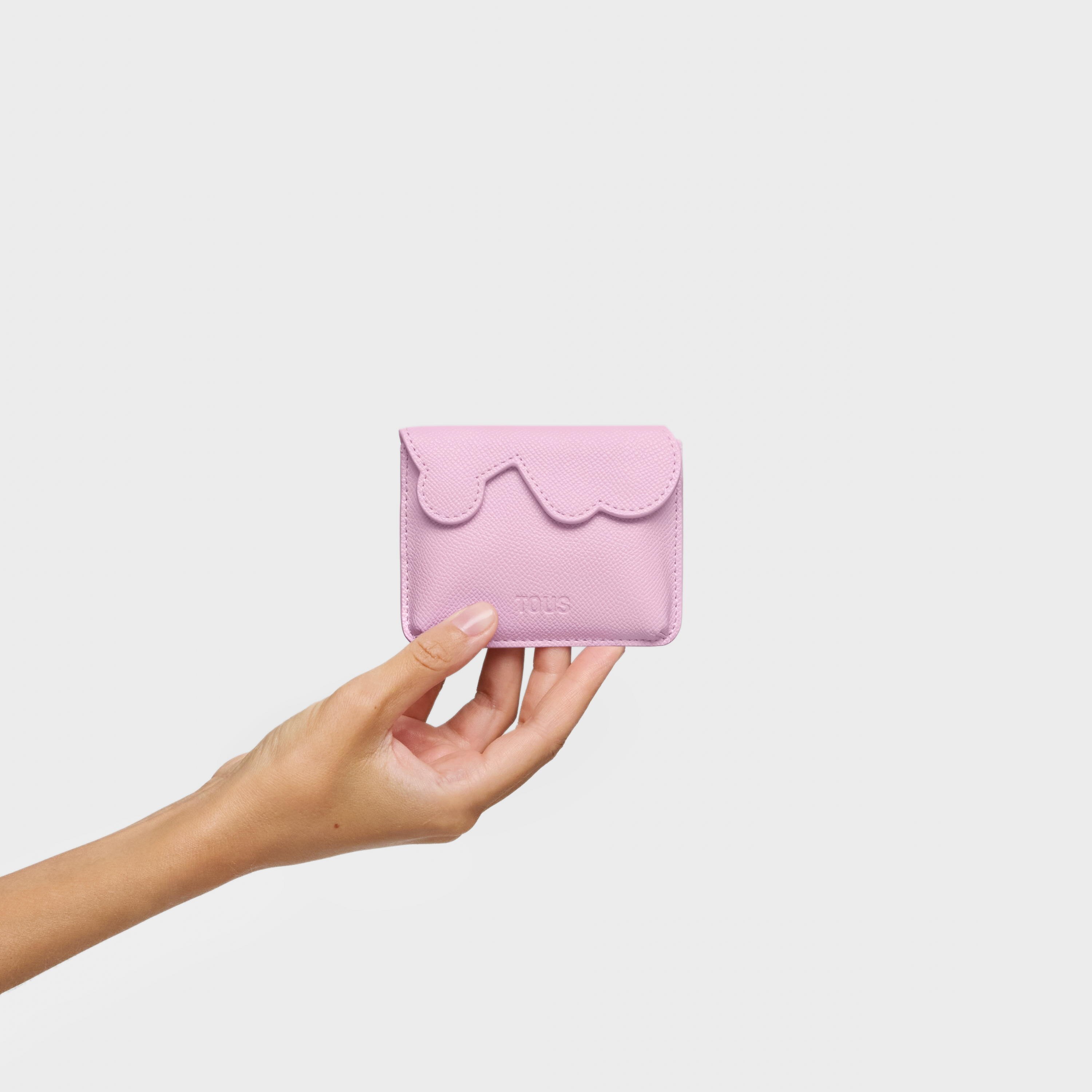 Mauve Change purse-Cardholder TOUS Bear
