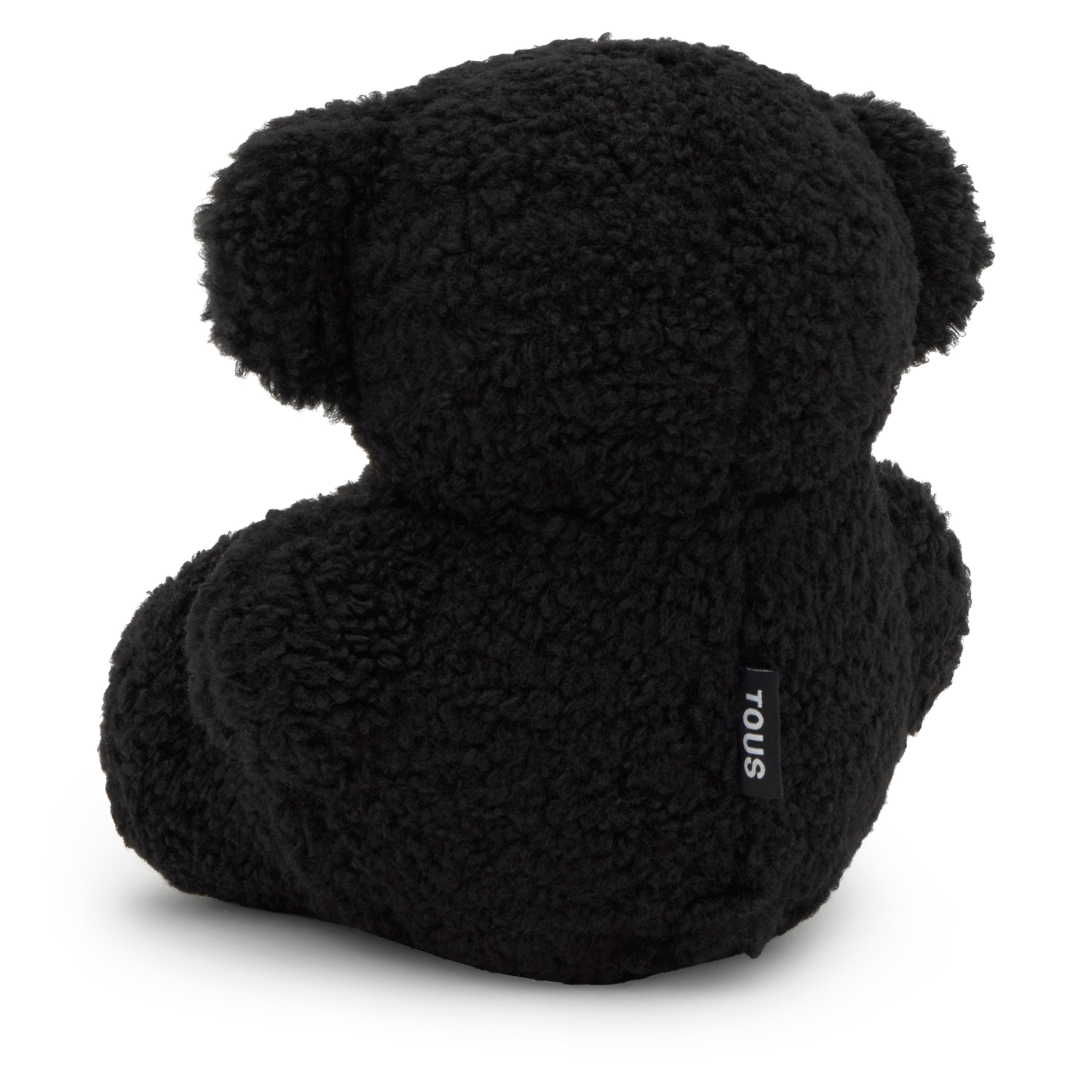 TRF 15th Anniversary teddy bear ブラック Black Teddy bear Bold Bear Fleece | TOUS