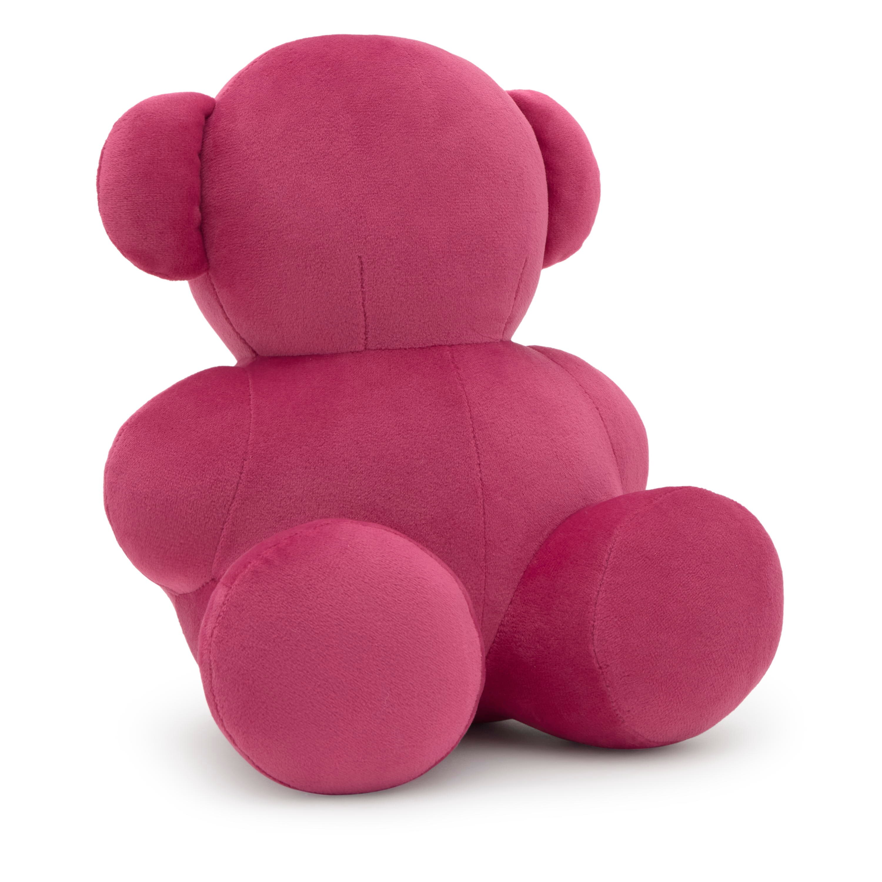 Pink Teddy bear Bold Bear Velvet