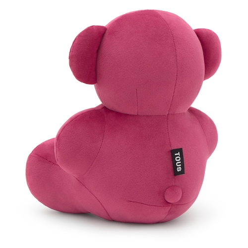 Pink Teddy bear Bold Bear Velvet