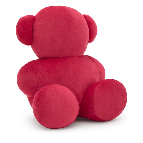 Peluche granate Bold Bear Velvet