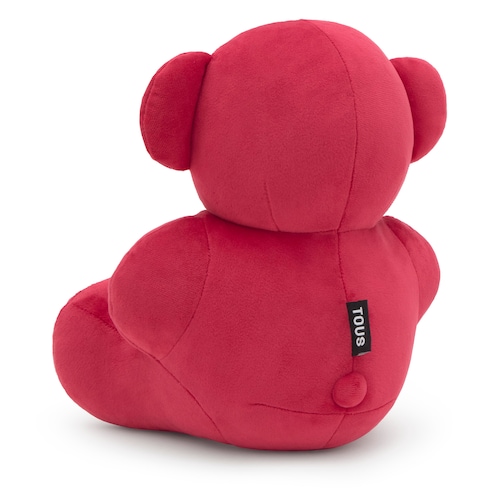 Peluche granate Bold Bear Velvet