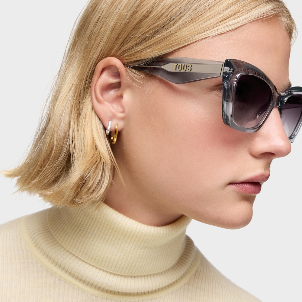 Lunettes de soleil grises TOUS Faceted Logo