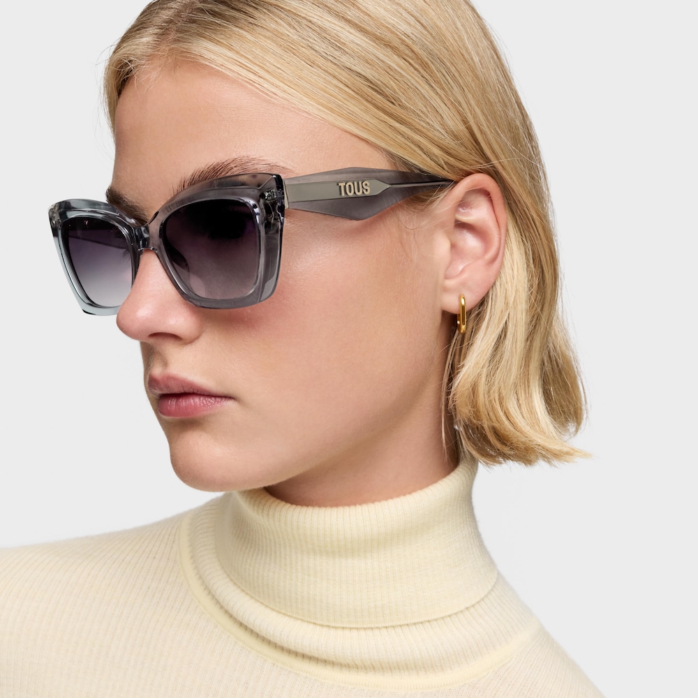 Lunettes de soleil grises TOUS Faceted Logo