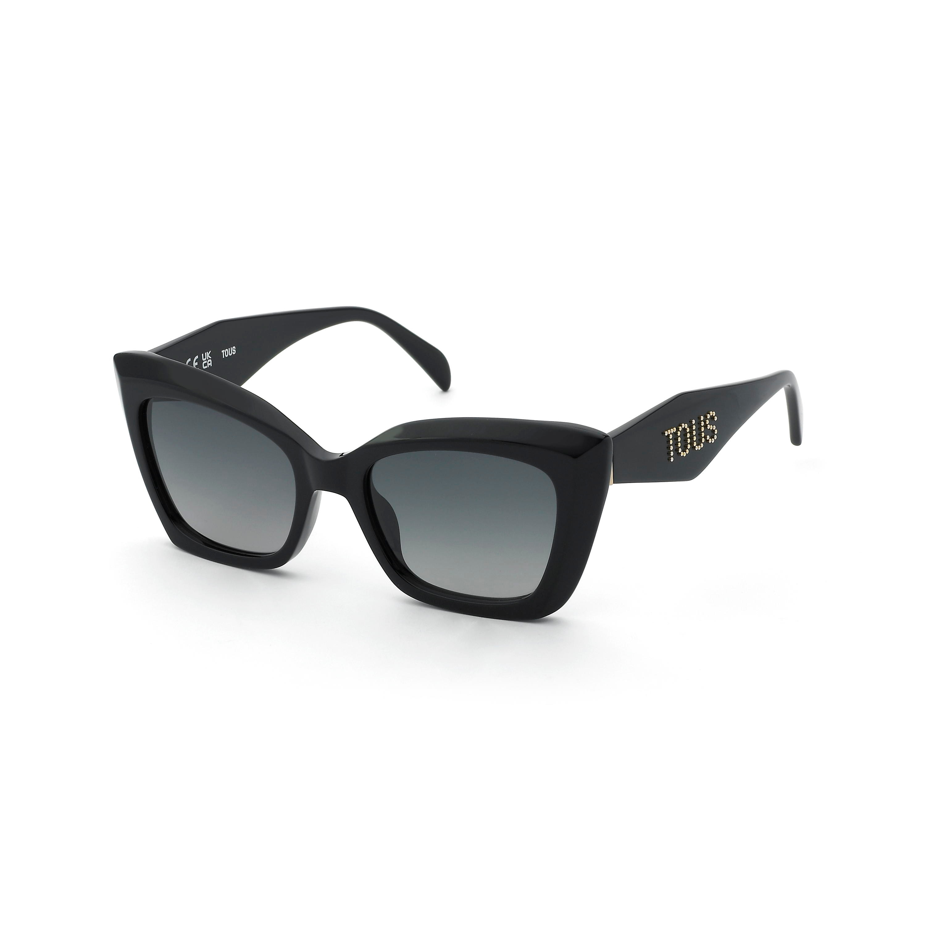 Black Sunglasses TOUS Faceted Logo