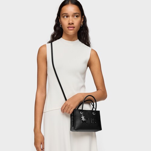 Mini bolso horizontal negro Cachito Mio