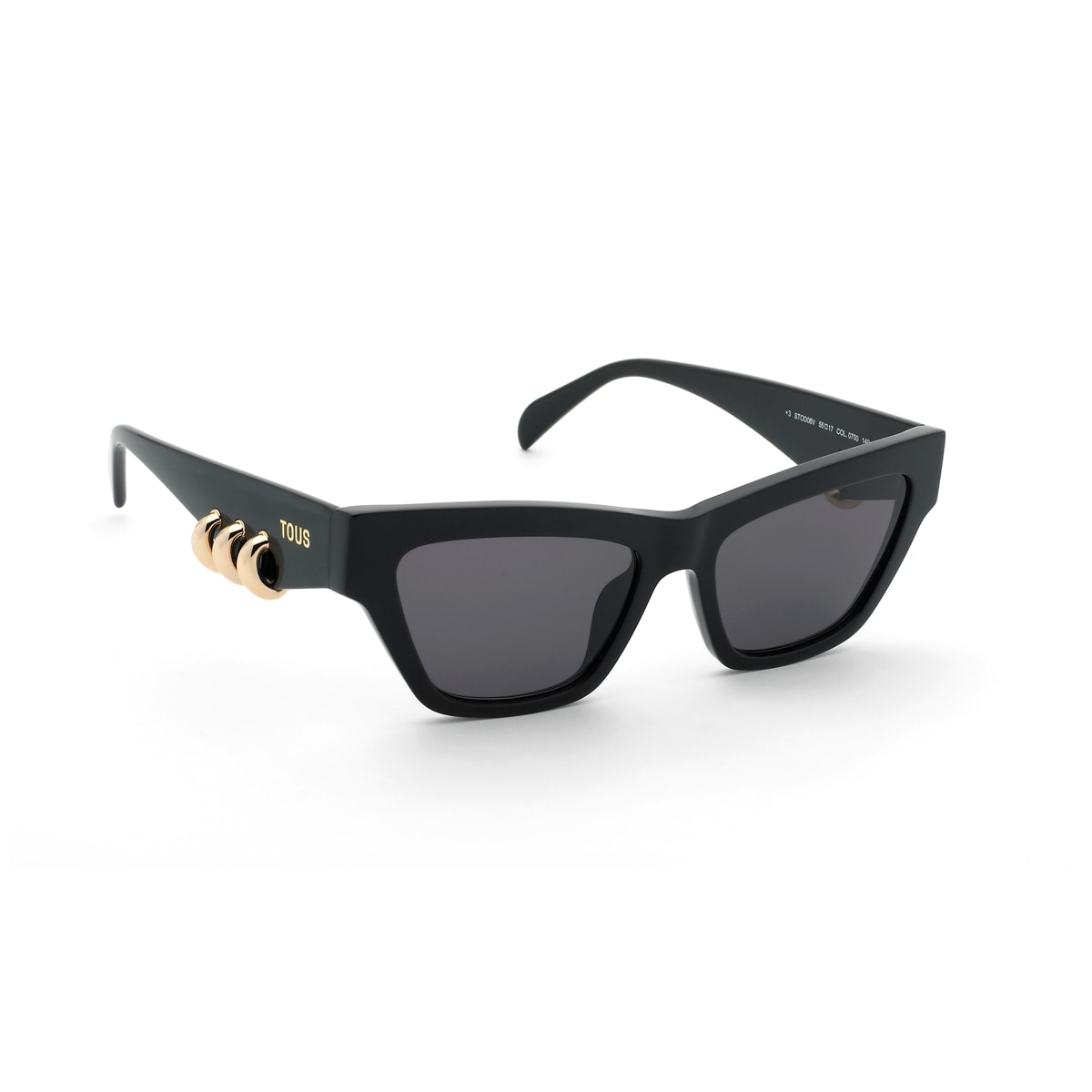 Tous - Gafas De Sol En Color Negro Earring Hoops - Negro