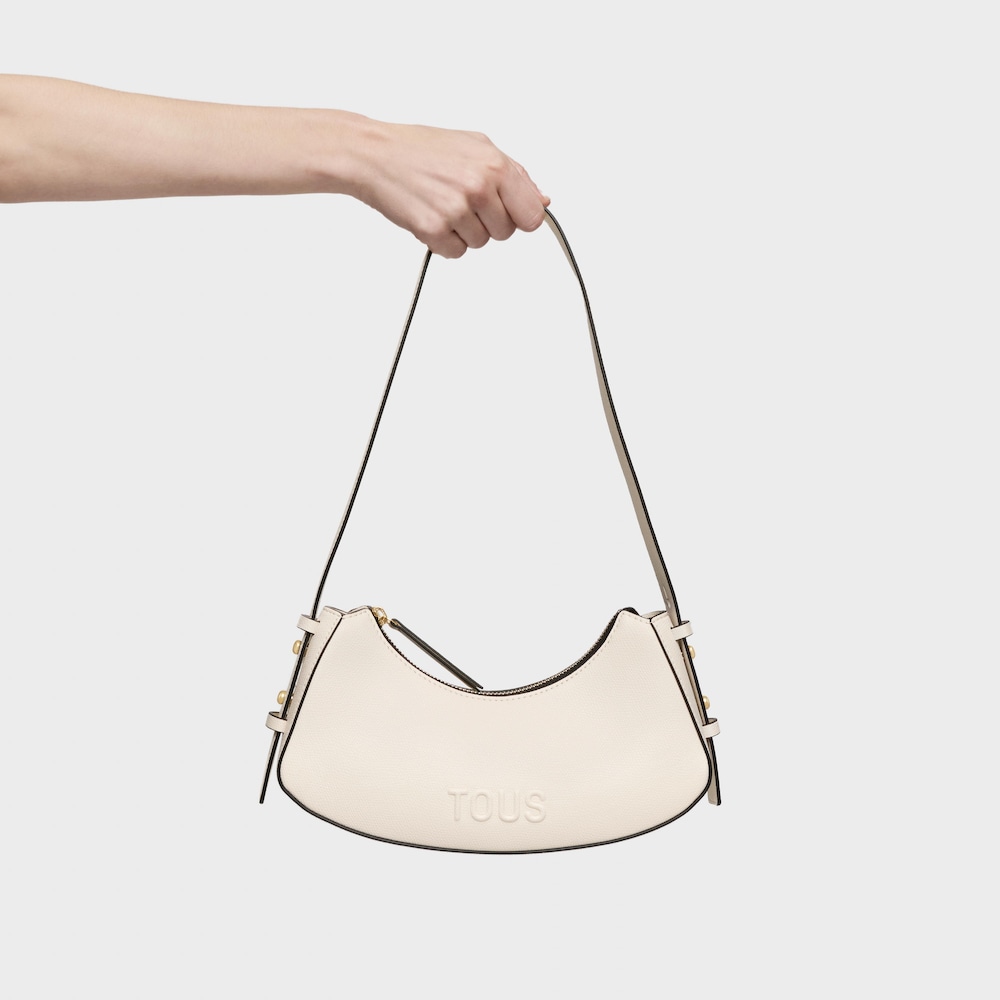 Bolsa de hombro beige TOUS Back to basics
