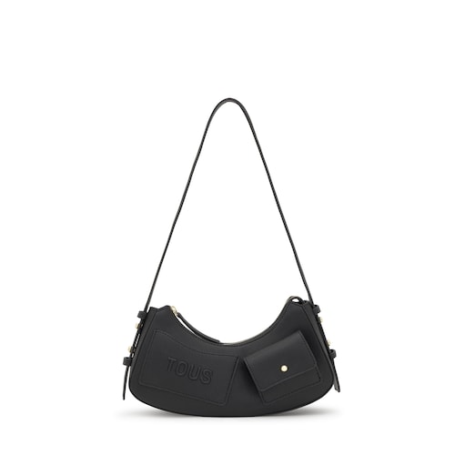 Bolso de hombro negro TOUS Back to basics