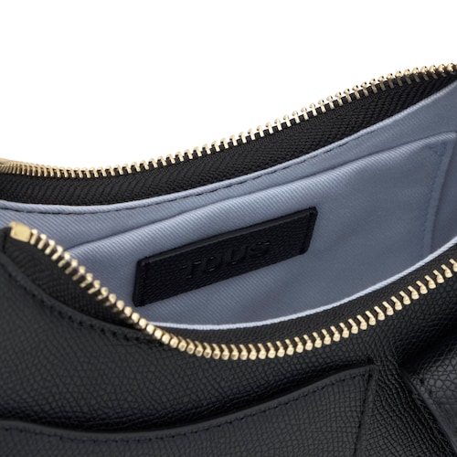 Bolso de hombro negro TOUS Back to basics