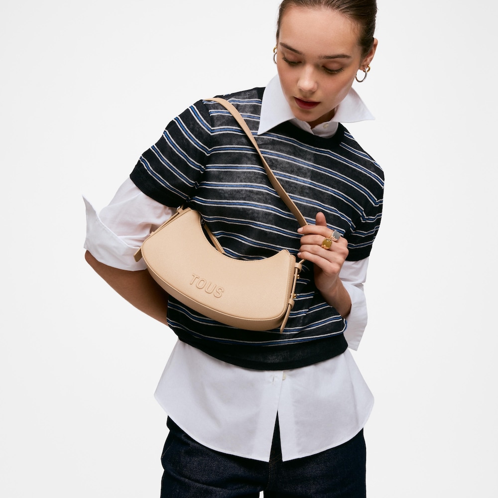 Piaskowa Torebka na ramię TOUS Back to Basics