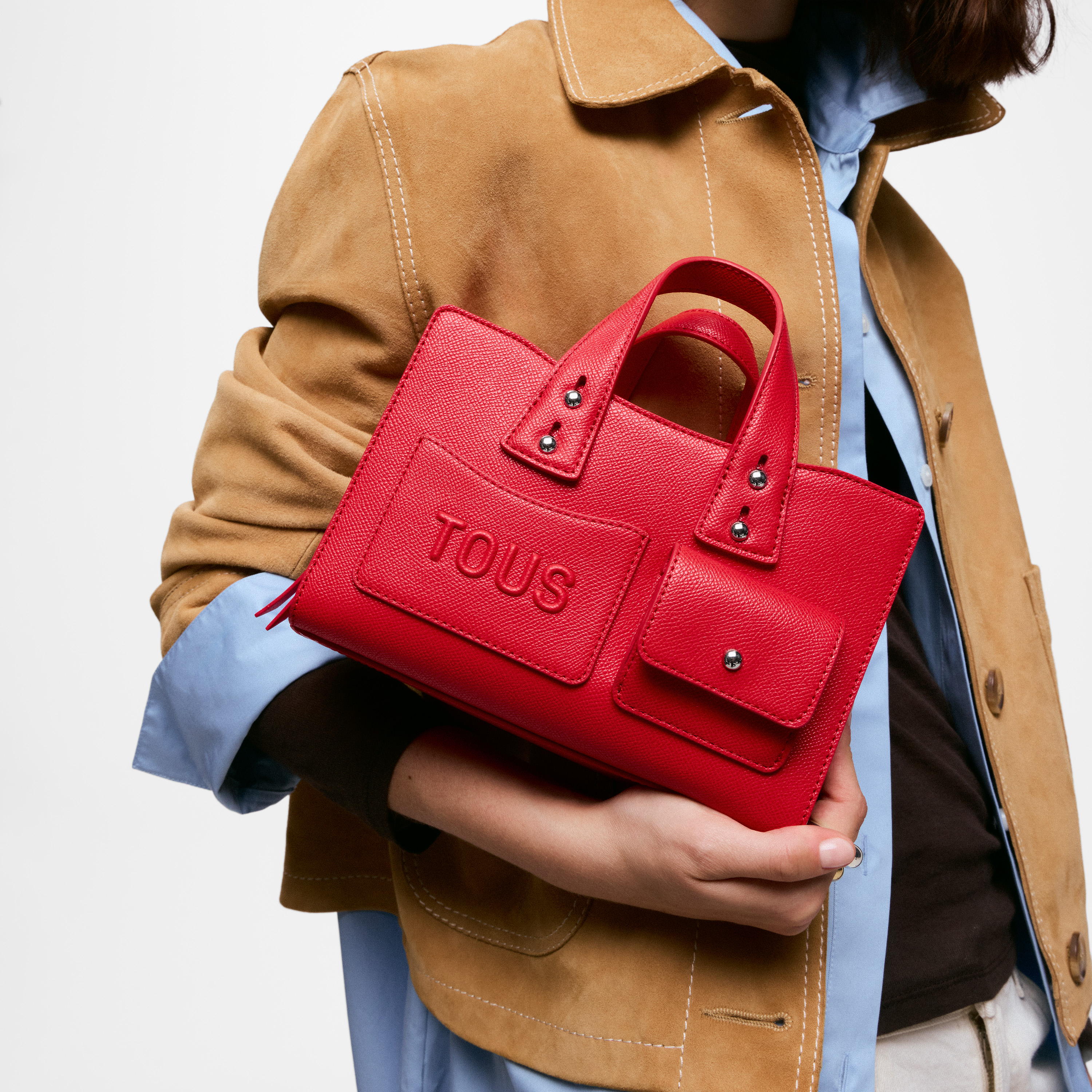 Small red Bowling bag TOUS Back to Basics