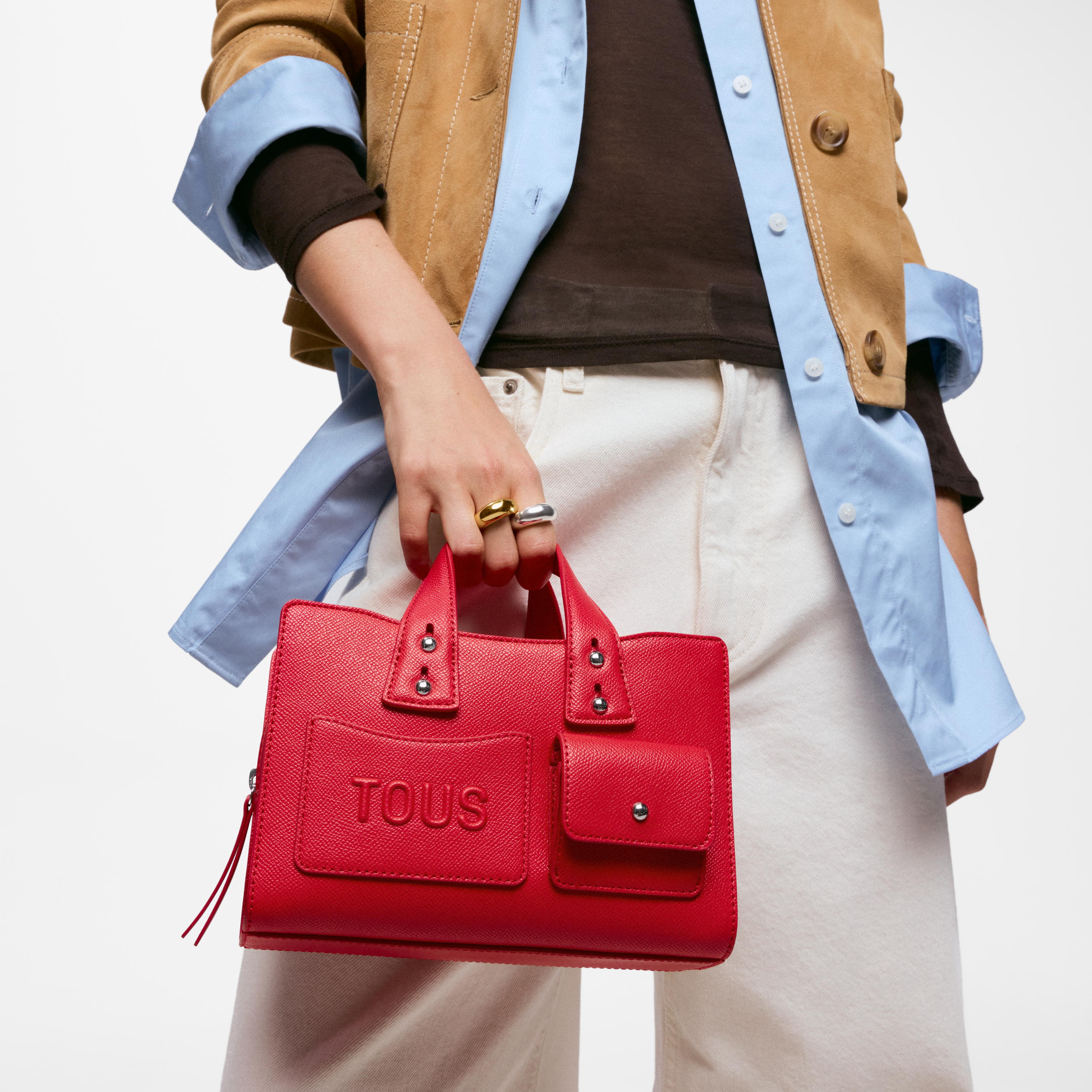 Small red Bowling bag TOUS Back to Basics