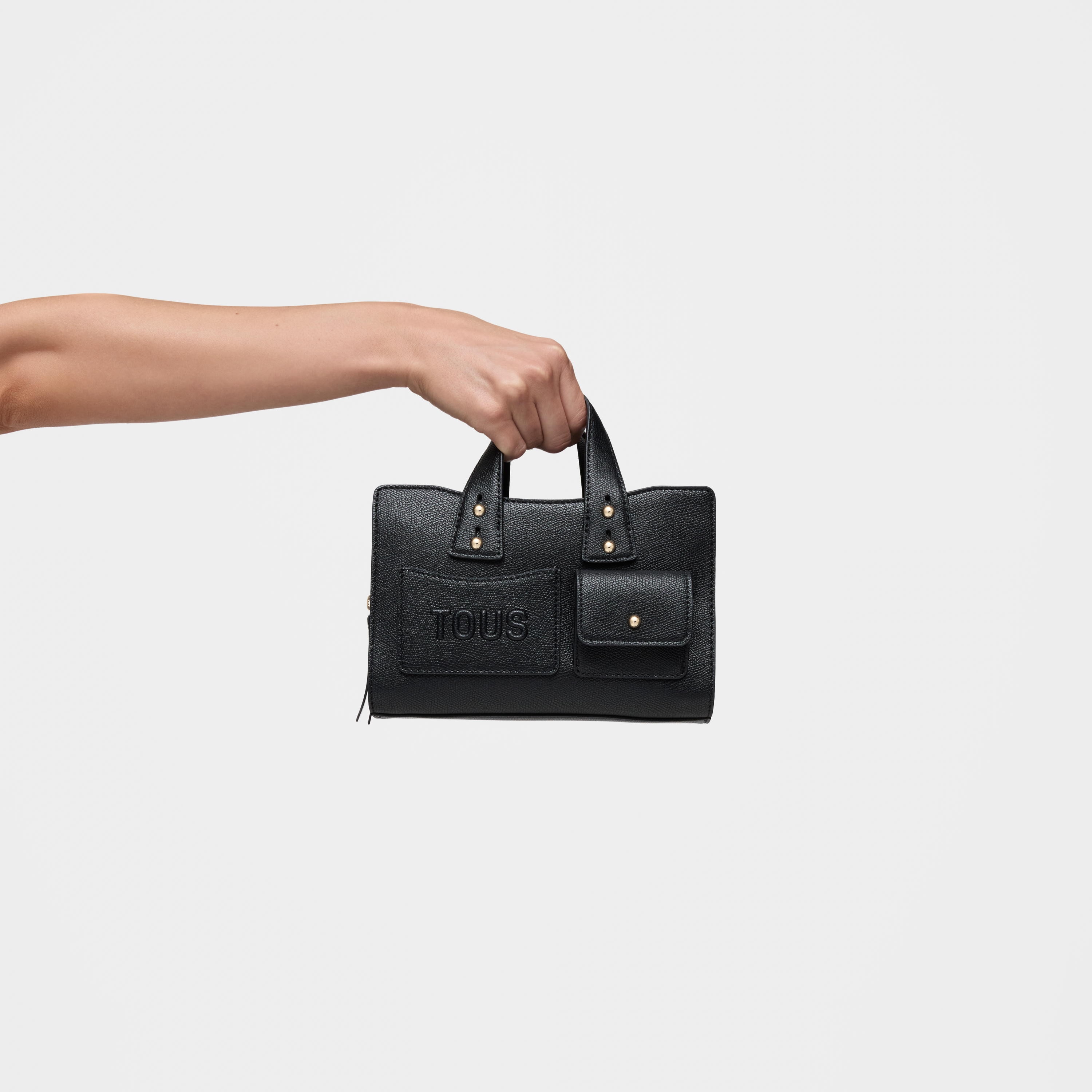 Small black Bowling bag TOUS Back to Basics | TOUS