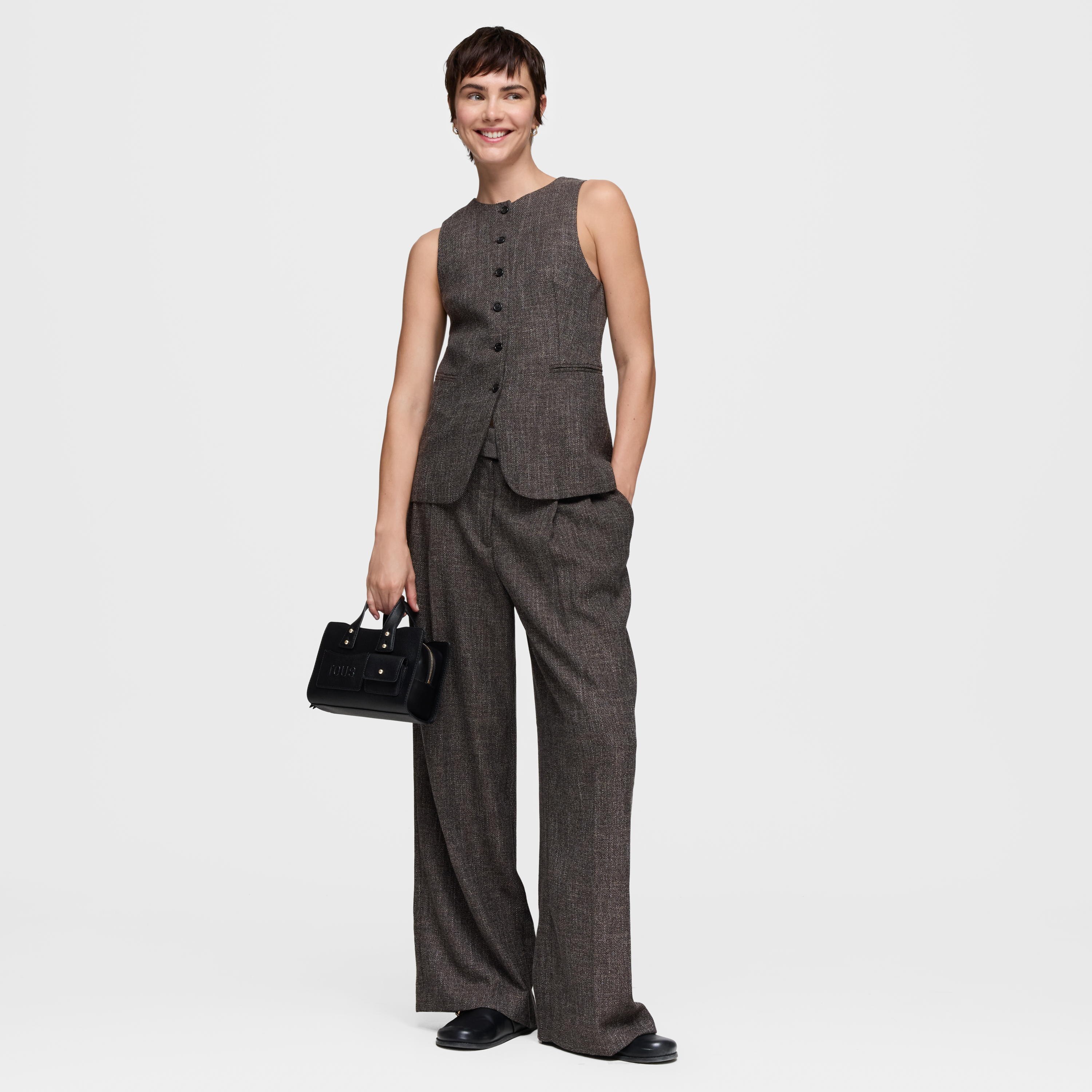 Small black Bowling bag TOUS Back to Basics