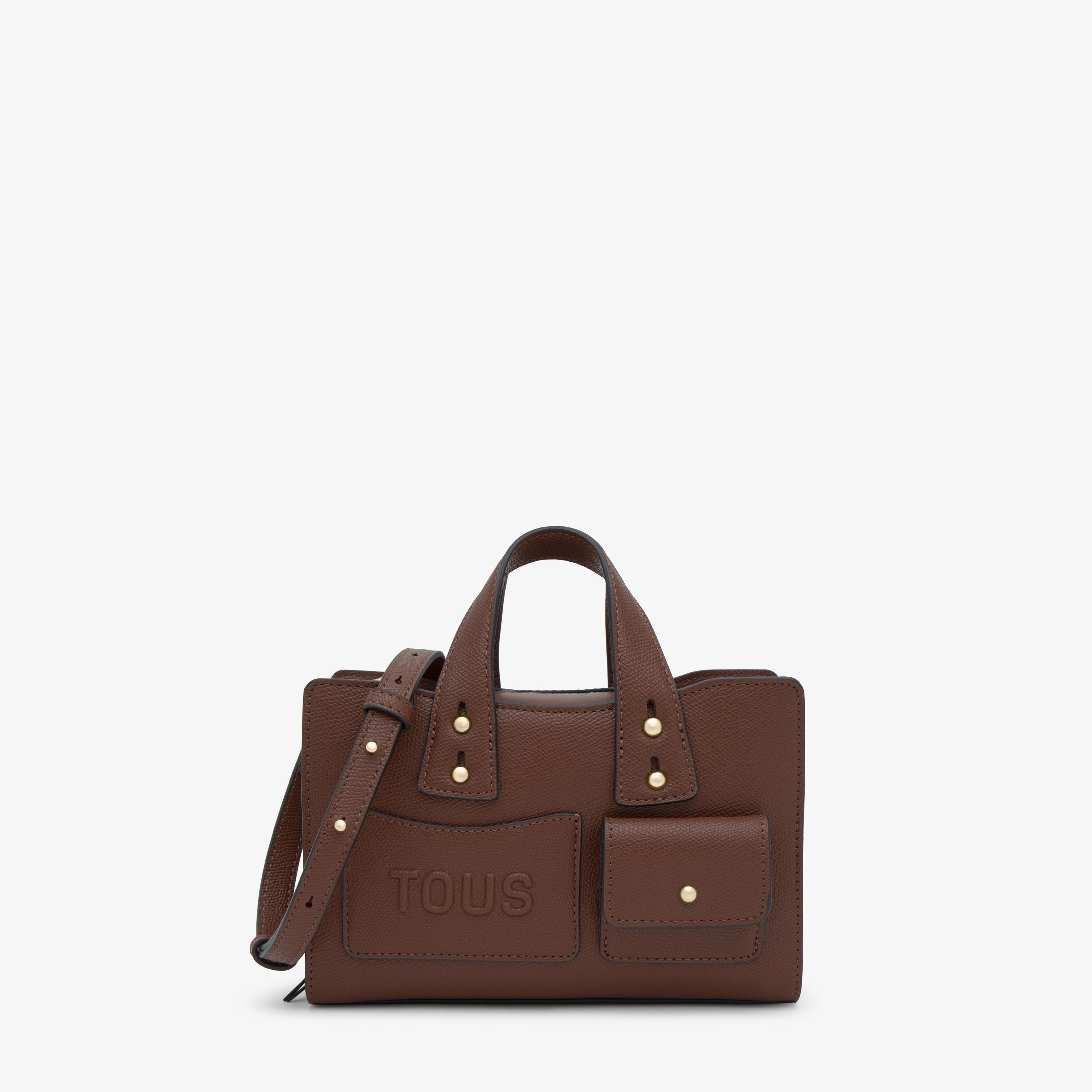 Small brown Bowling bag TOUS Back to Basics