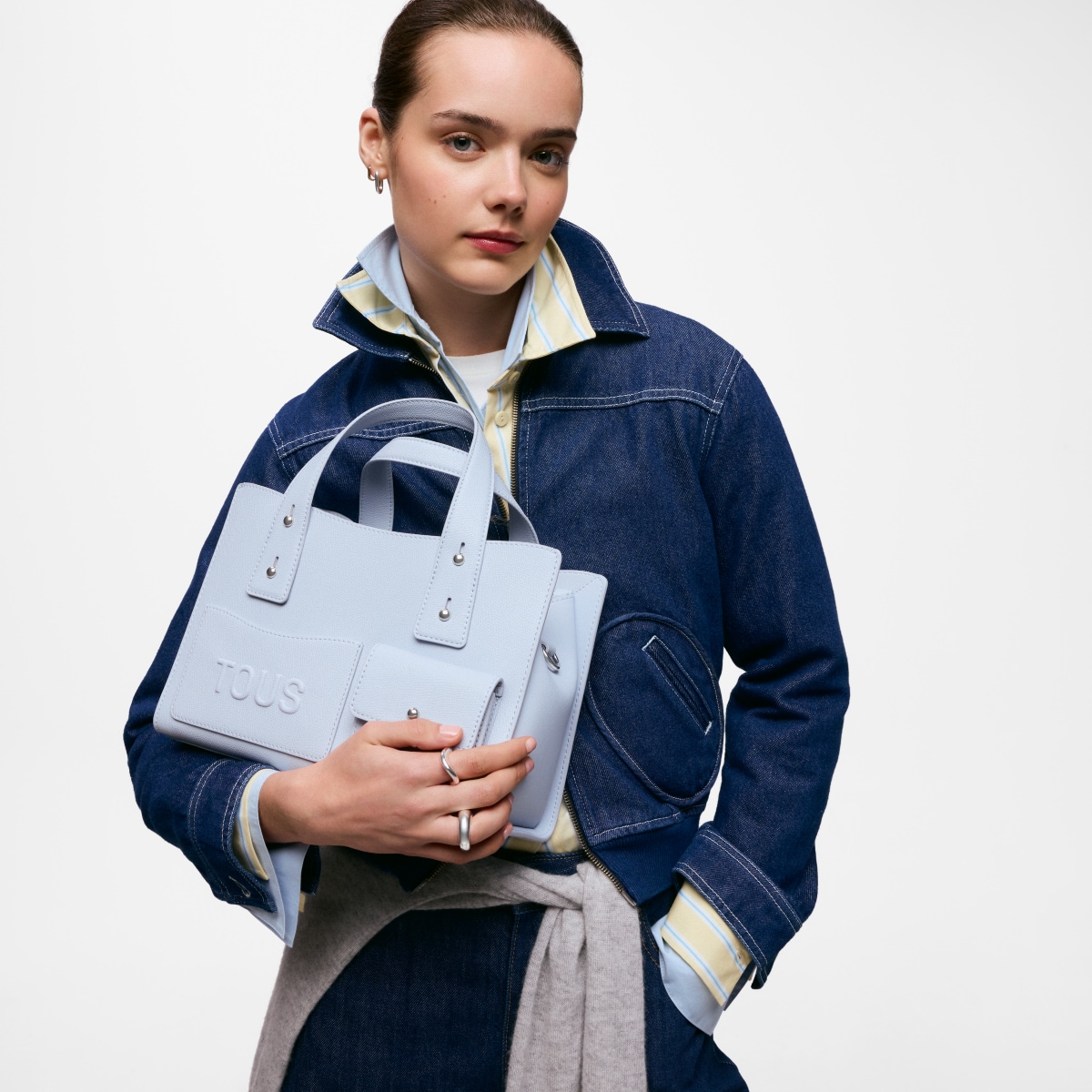 Tous - City Mediano Azul Grisaceo Tous Back To Basics - Azul Grisaceo