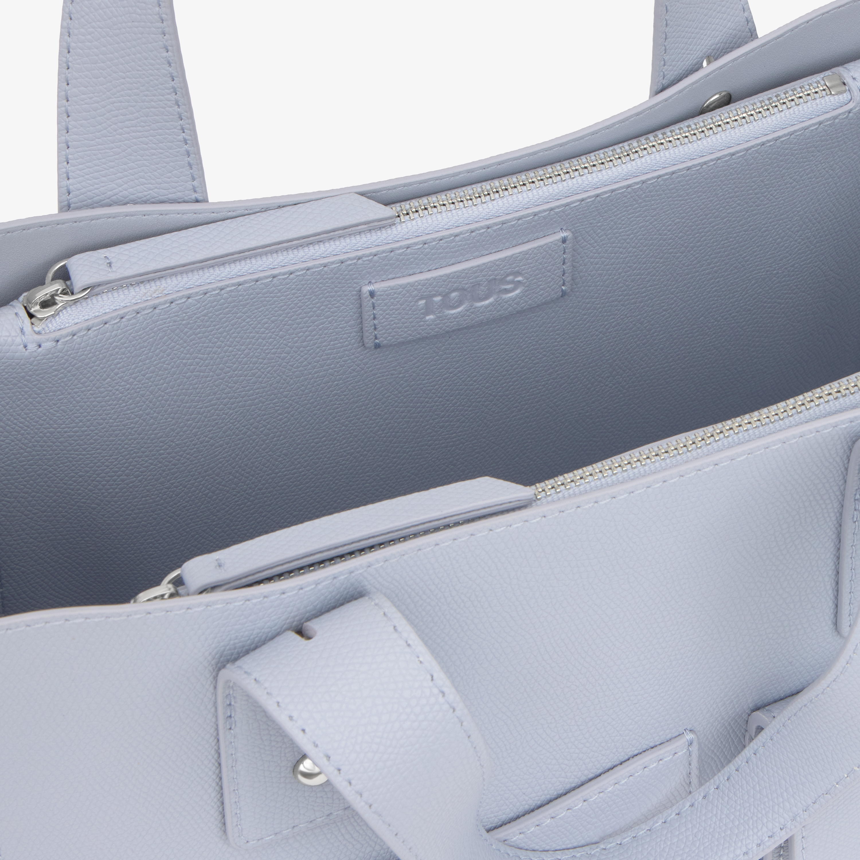 Medium grayish blue City bag TOUS Back to Basics