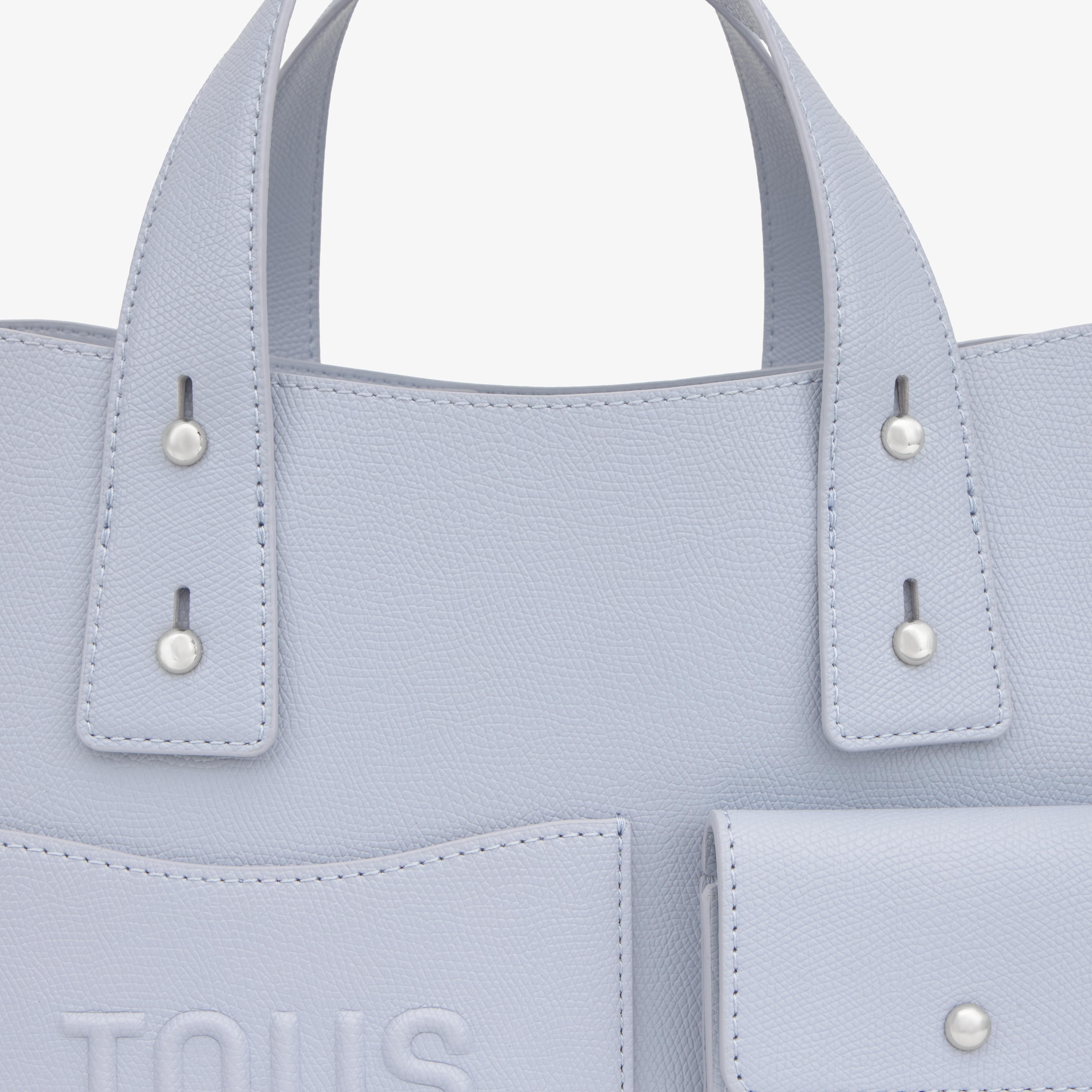 Medium grayish blue City bag TOUS Back to Basics