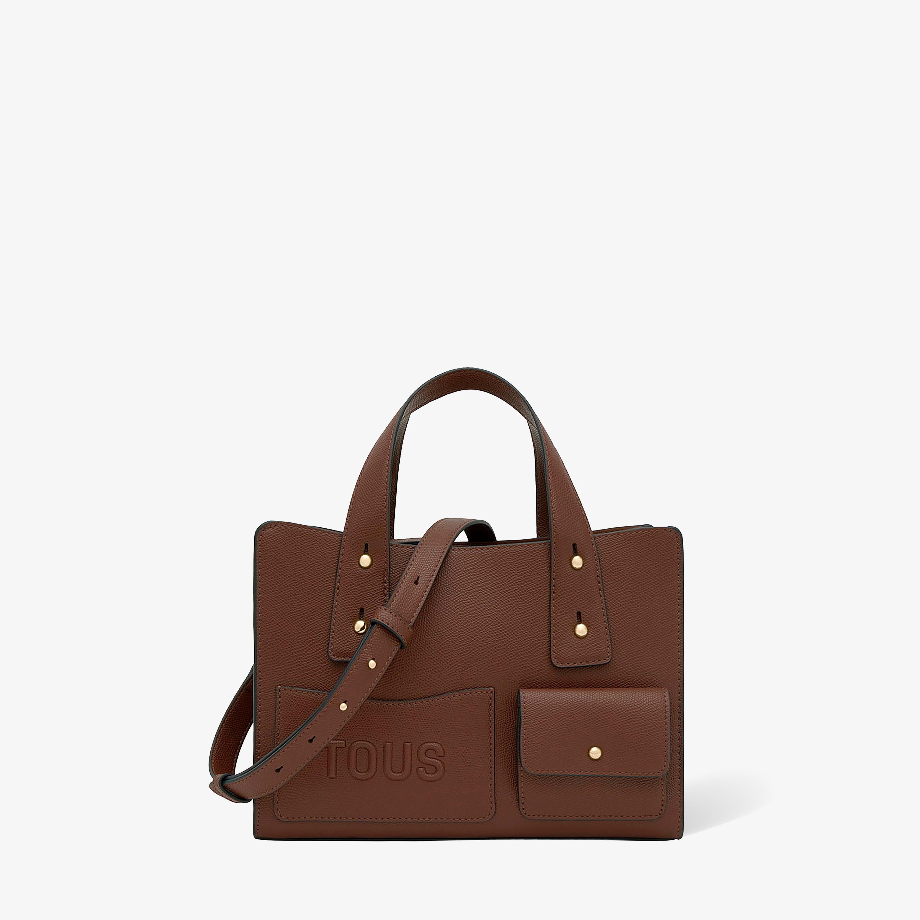 Medium brown City bag TOUS Back to Basics