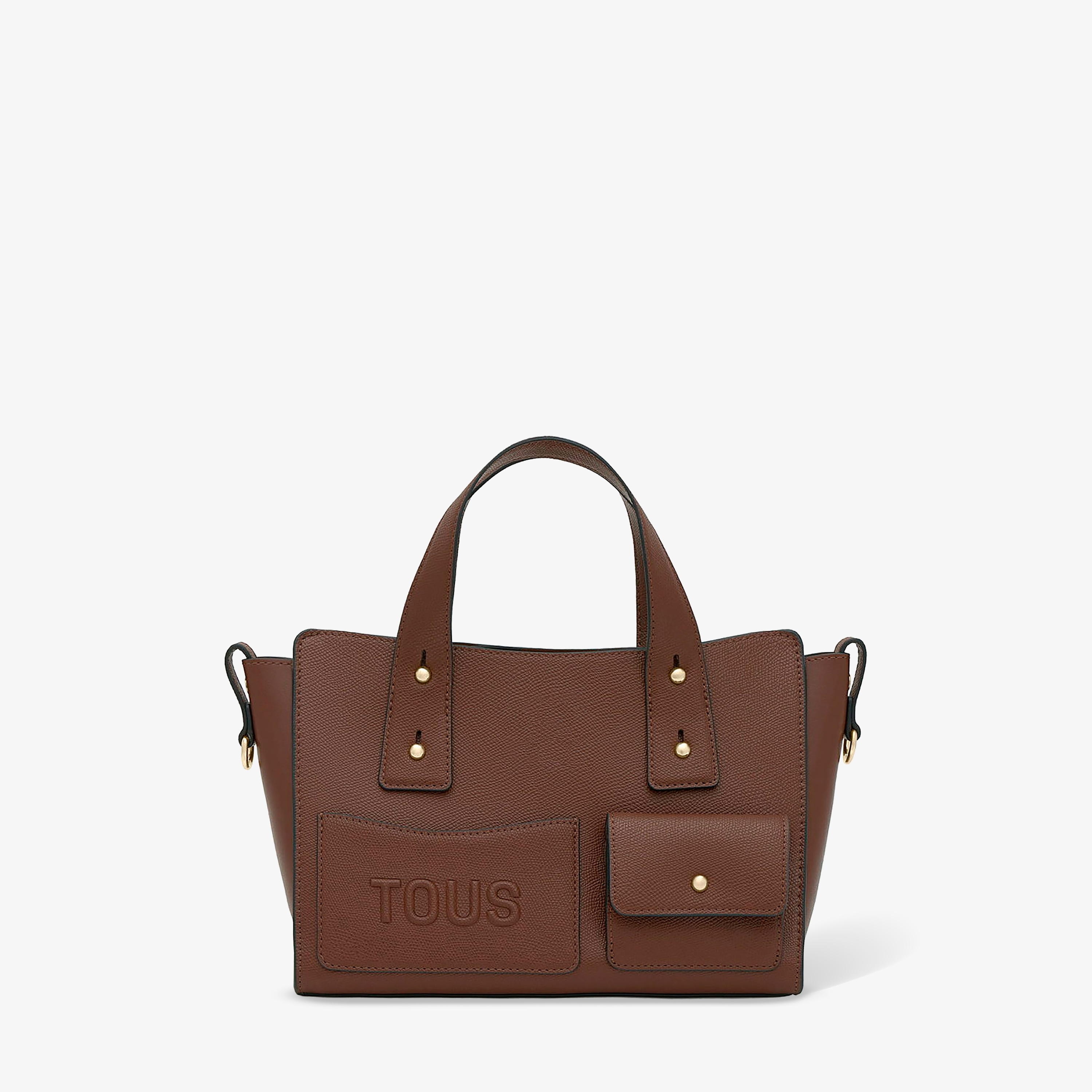 Medium brown City bag TOUS Back to Basics