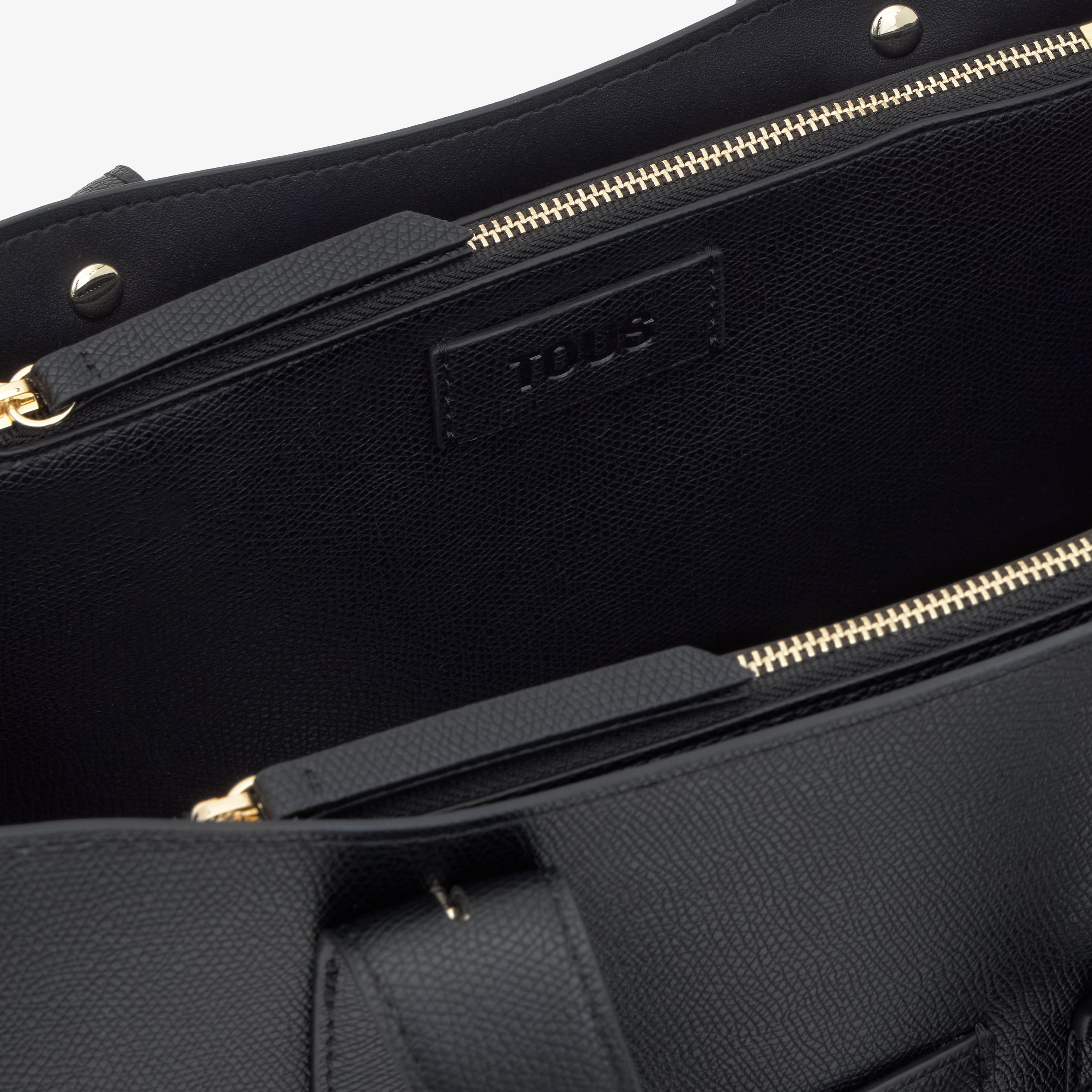 Medium black City bag TOUS Back to Basics