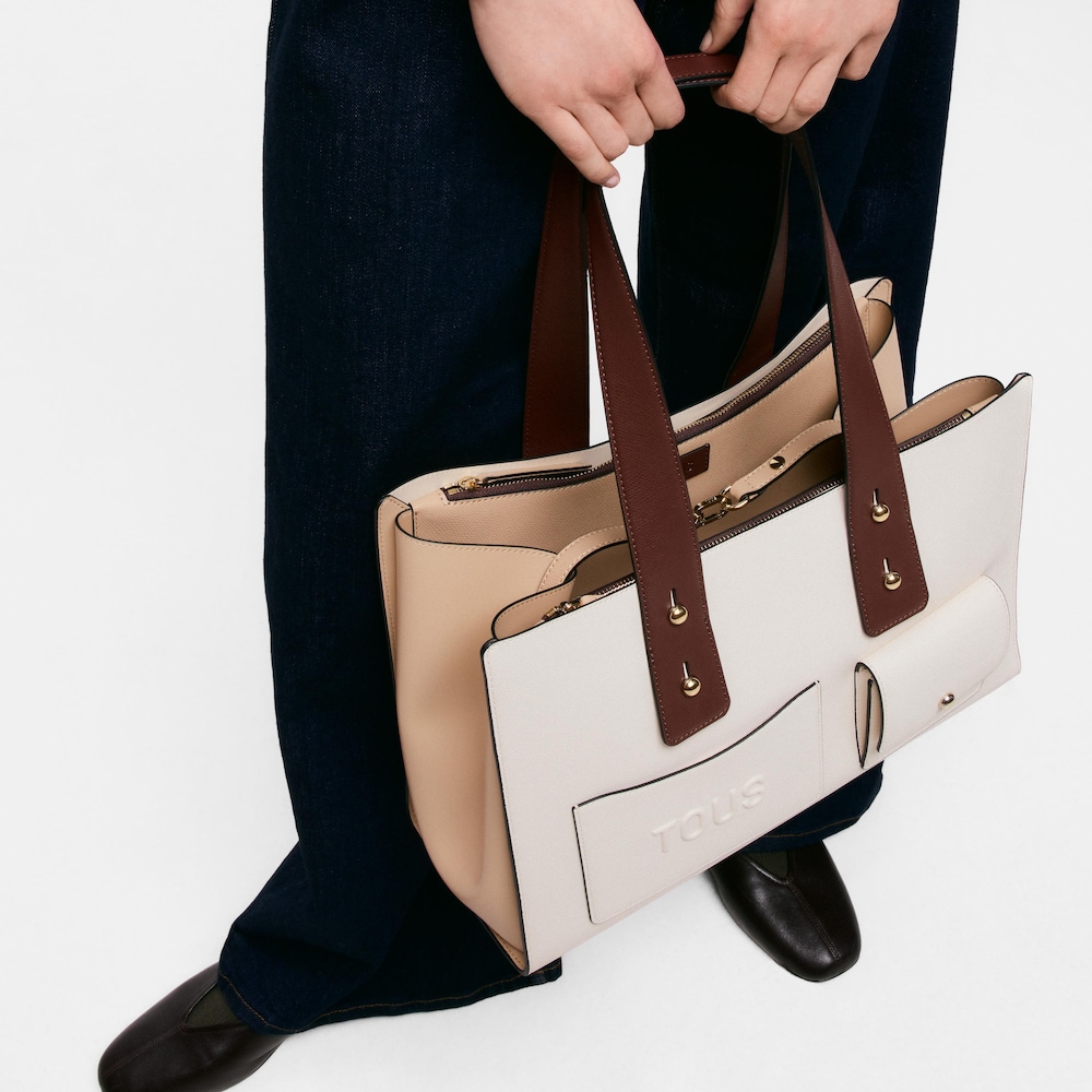 &Mu;&epsilon;&gamma;ά&lambda;&eta; &tau;&sigma;ά&nu;&tau;&alpha; city TOUS Back to Basics &sigma;&epsilon; &mu;&pi;&epsilon;&zeta; &kappa;&alpha;&iota; &kappa;&alpha;&phi;έ &chi;&rho;ώ&mu;&alpha;