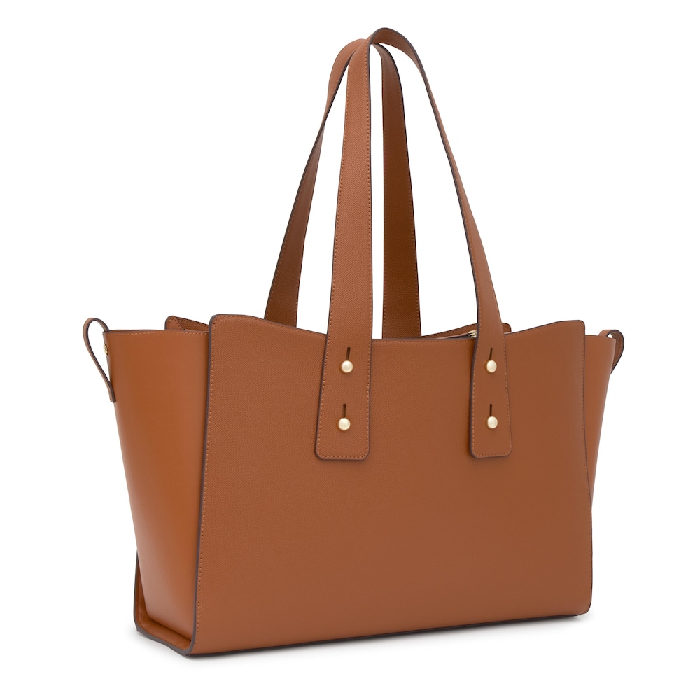 Large camel-colored City bag TOUS Back to Basics