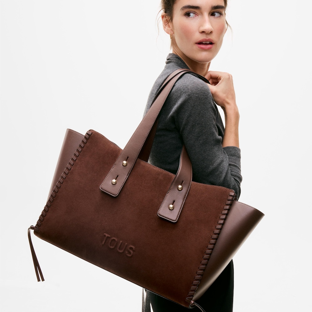 City bag grande marrone TOUS Back to Basics
