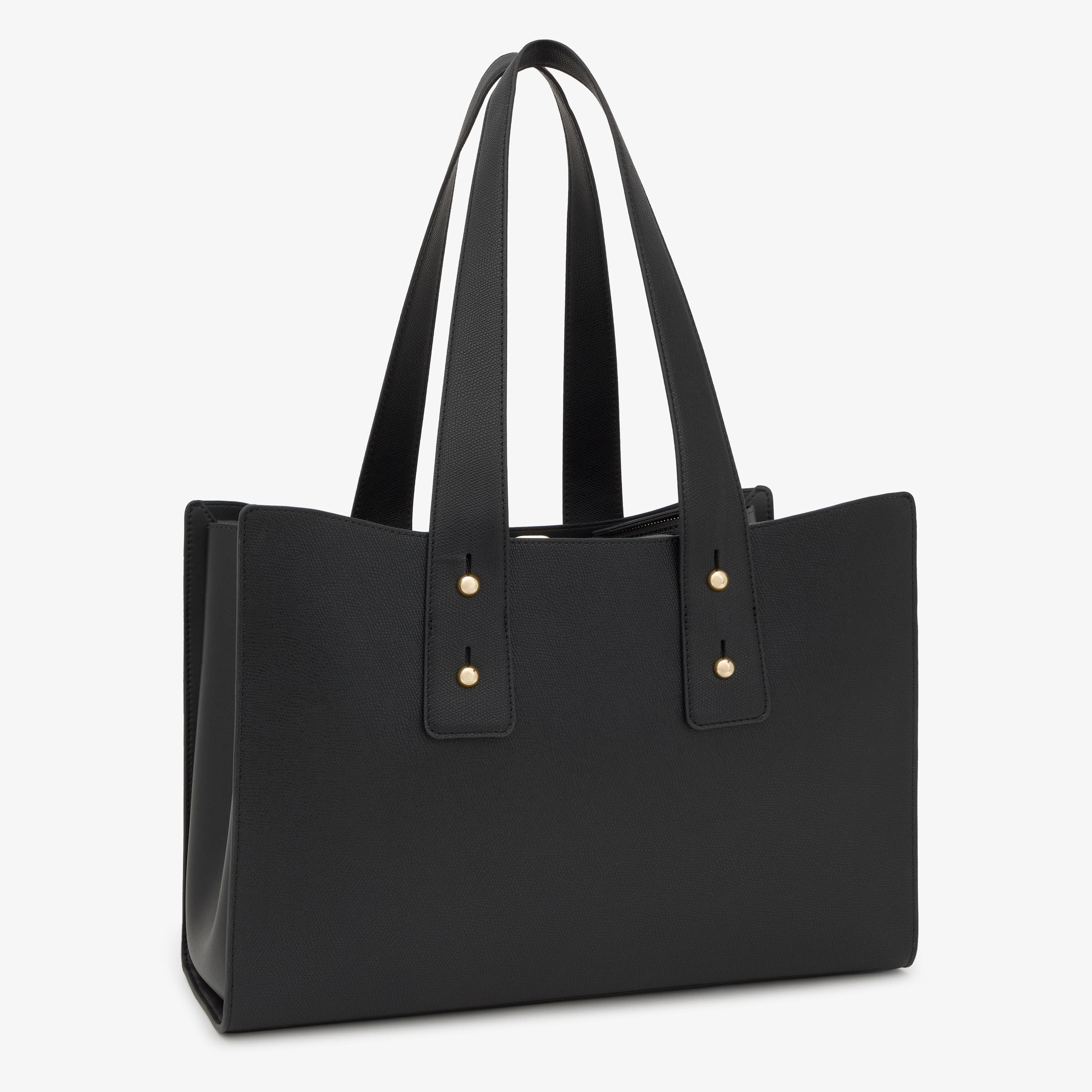 Large black City bag TOUS Back to Basics