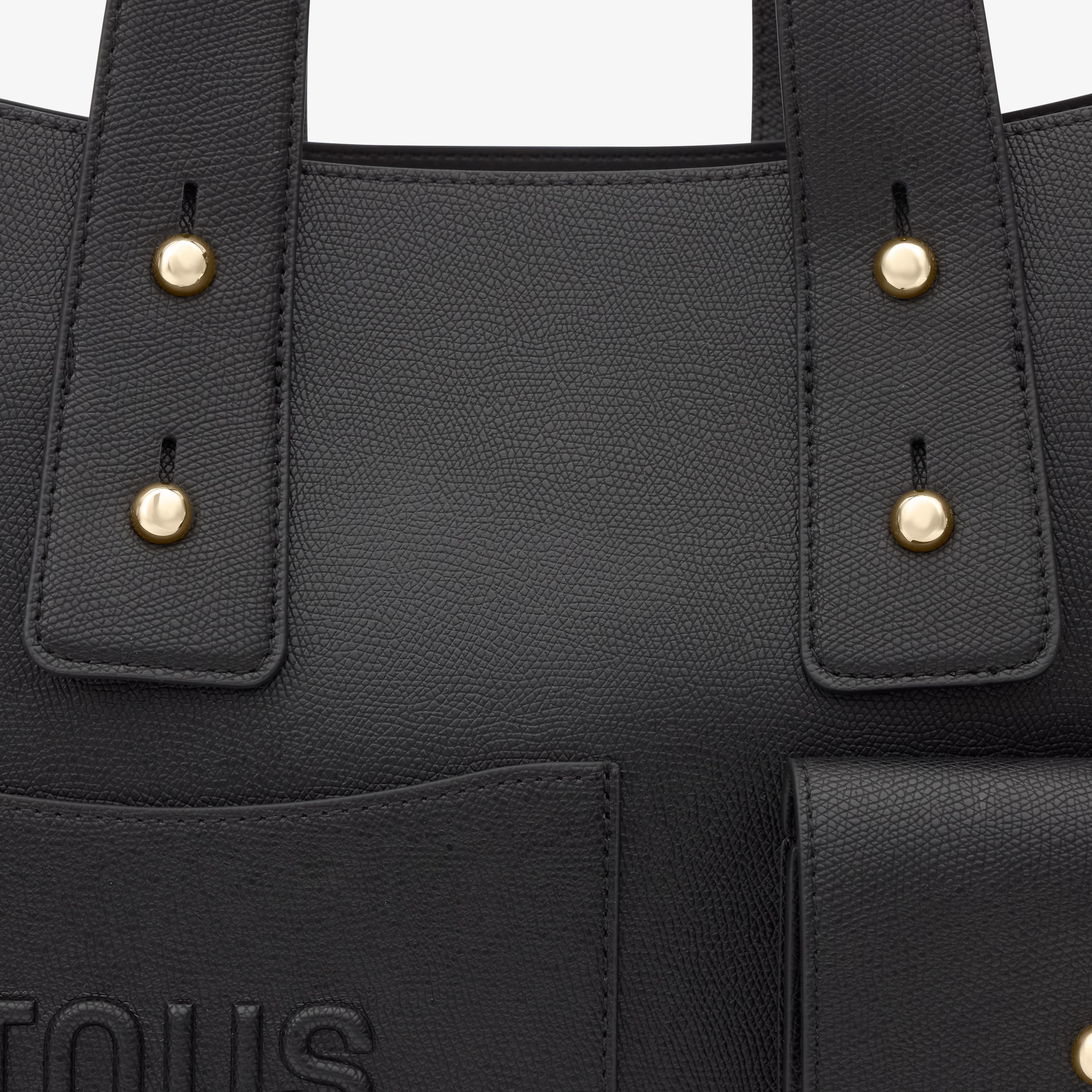 Large black City bag TOUS Back to Basics