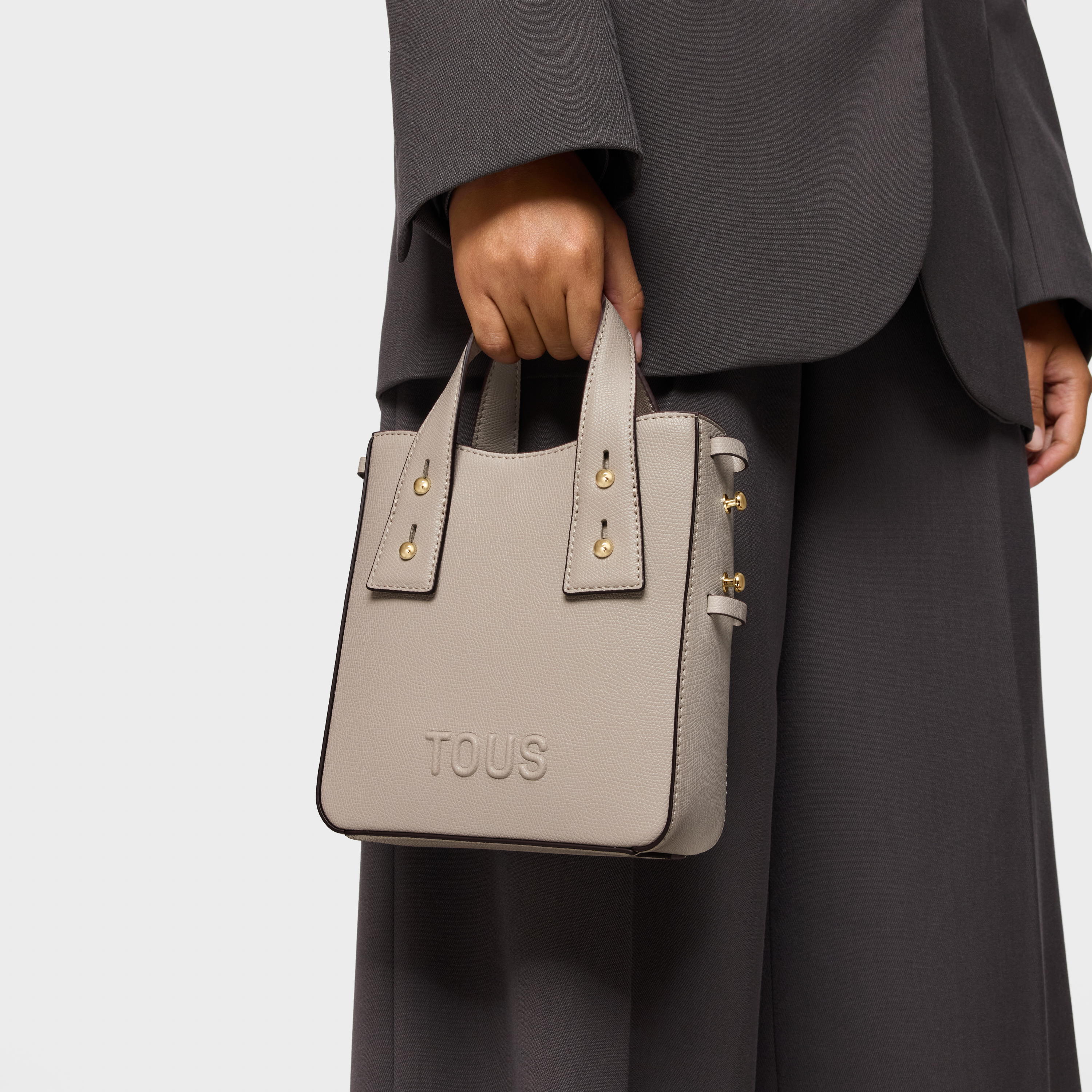 Taupe Minibag TOUS Back to Basics