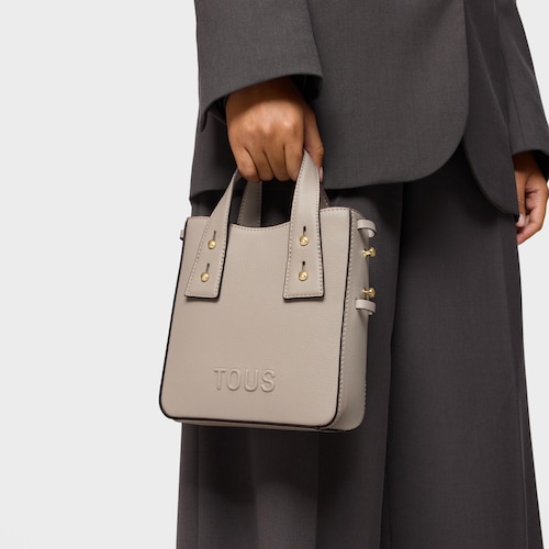 Taupe Minibag TOUS Back to Basics