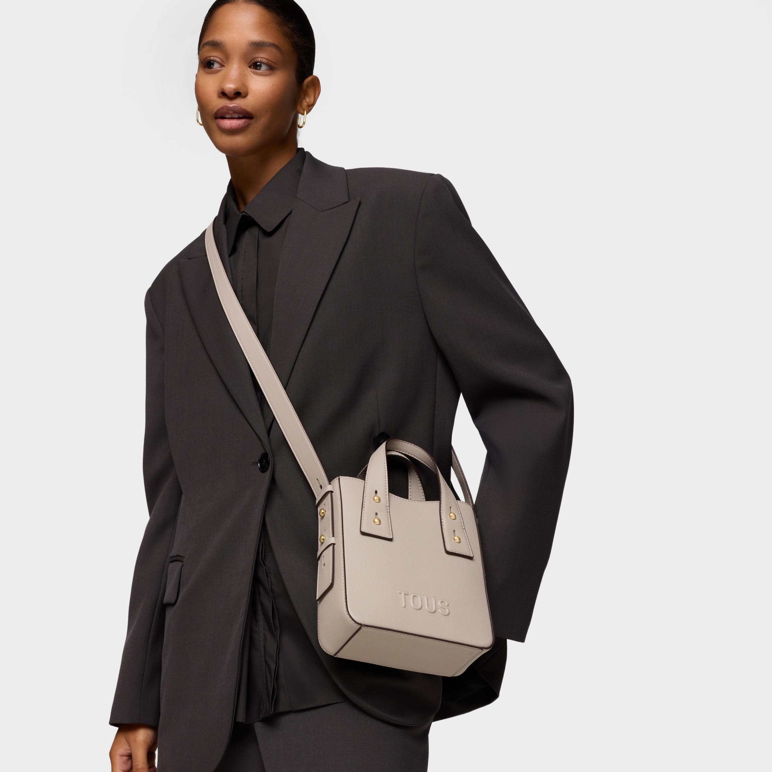 Taupe Minibag TOUS Back to Basics