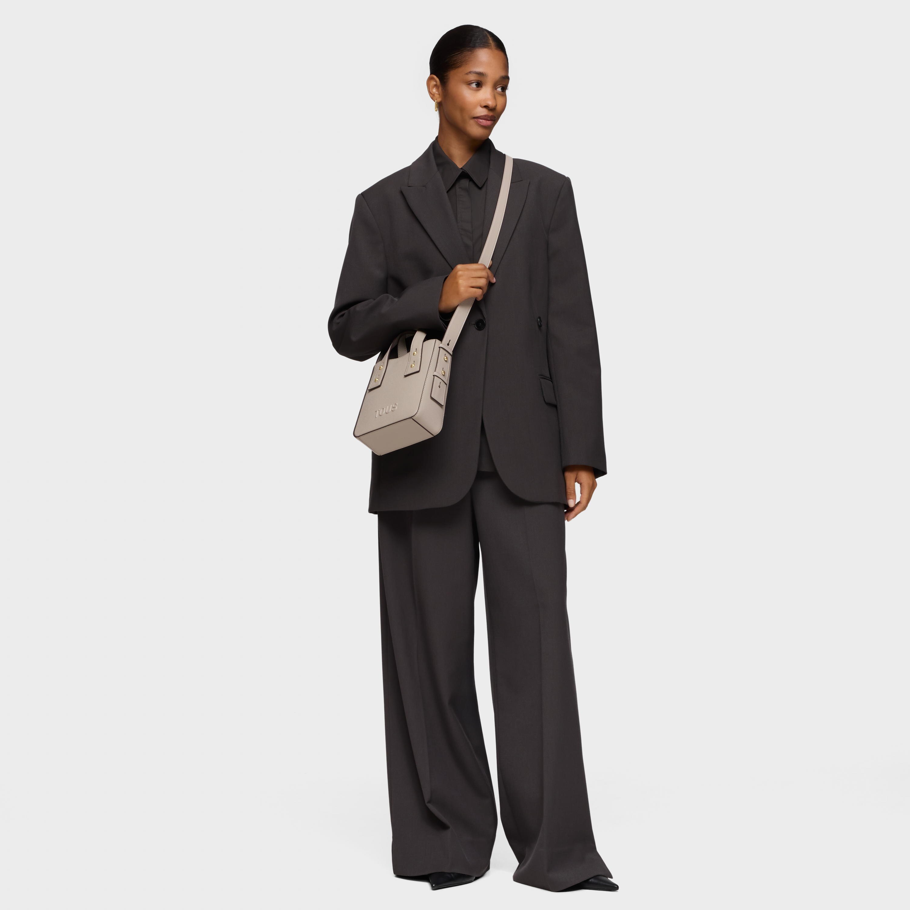 Taupe Minibag TOUS Back to Basics
